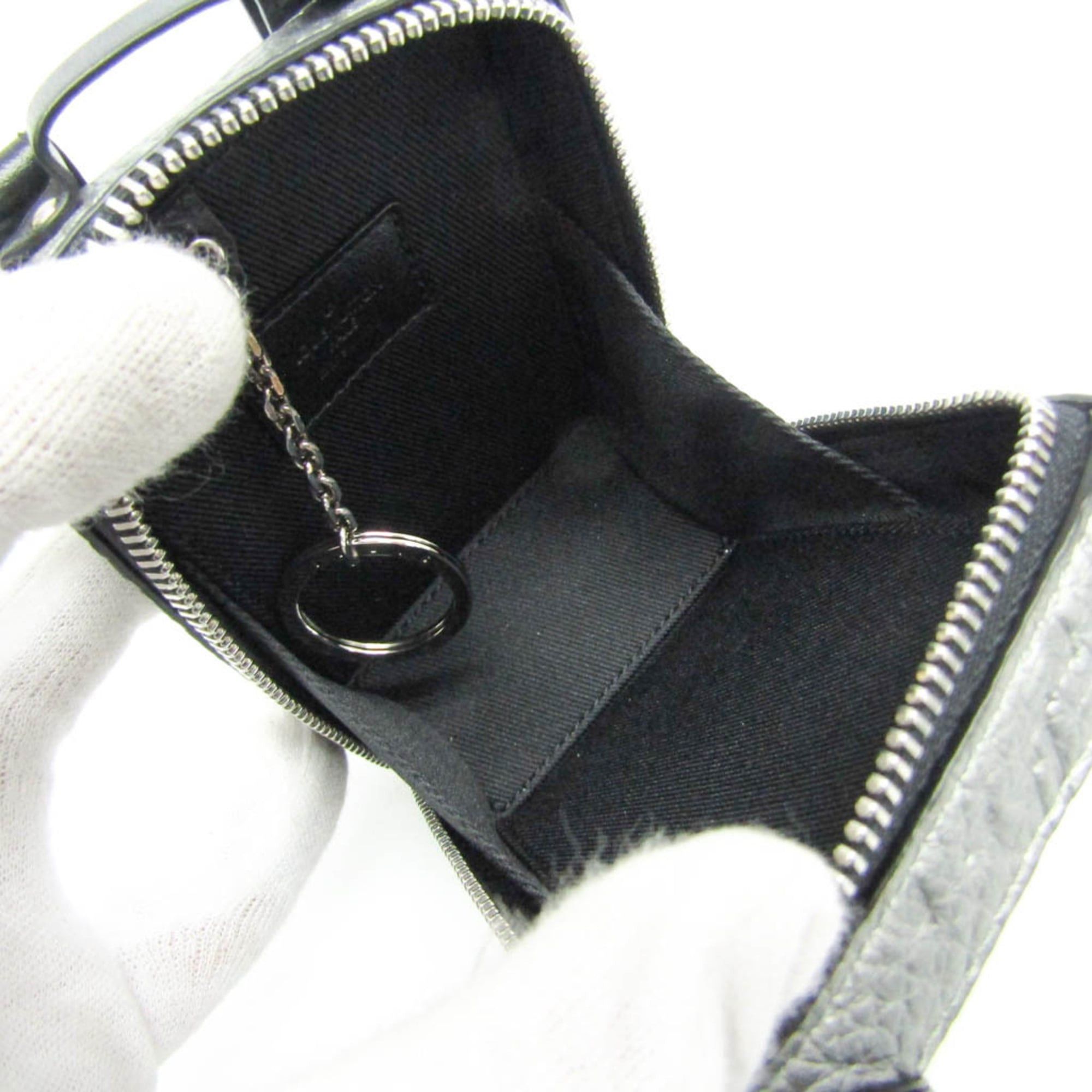 Louis Vuitton Louis Vuitton Leather Handbag Charm Silver,Black Pochette Soft Trunk Backpack M01392 Size ONE SIZE - 4 Thumbnail