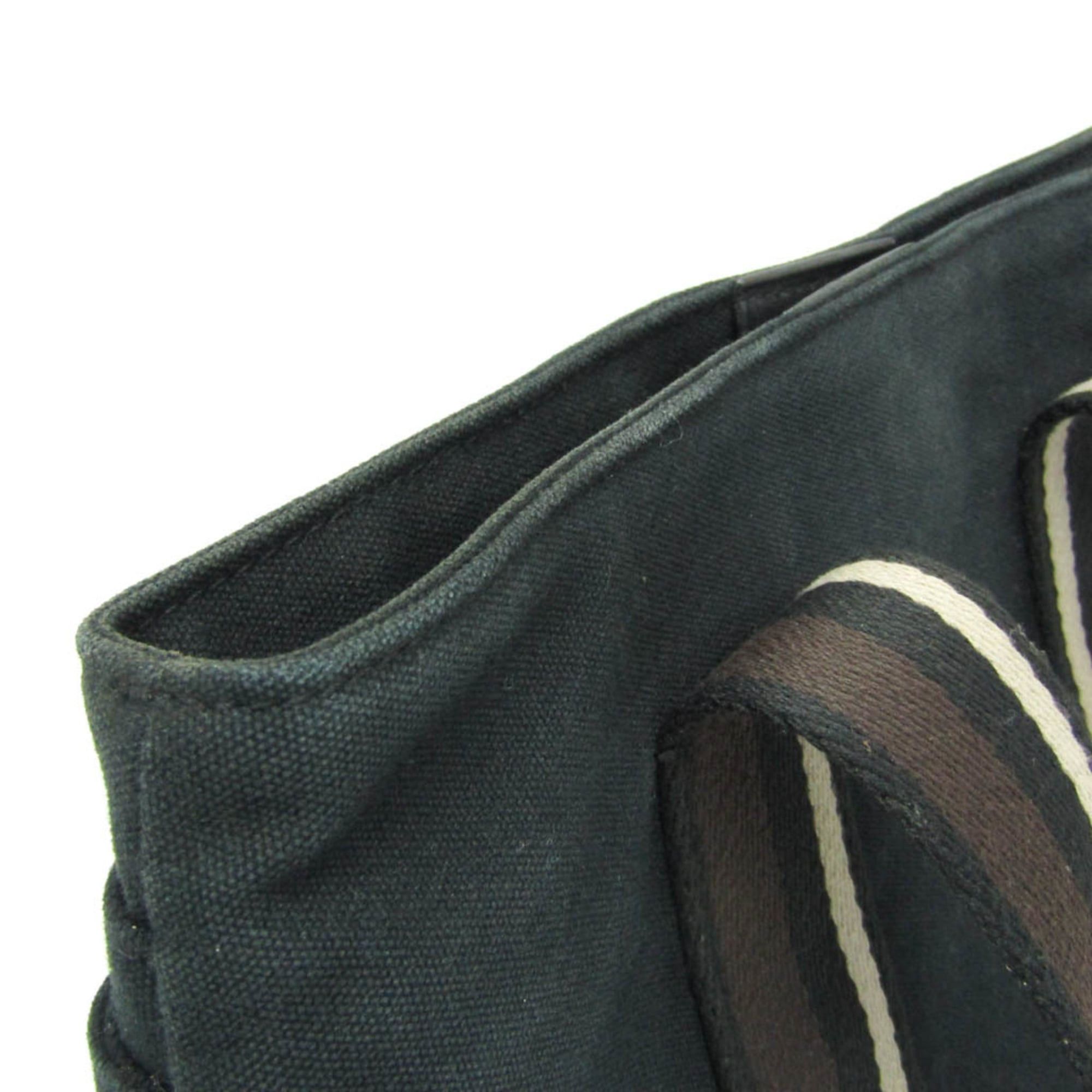 Hermes Hermes Troca Horizontal PM Men,Women Leather,Cotton Handbag Black,Dark Brown Size ONE SIZE - 9 Thumbnail