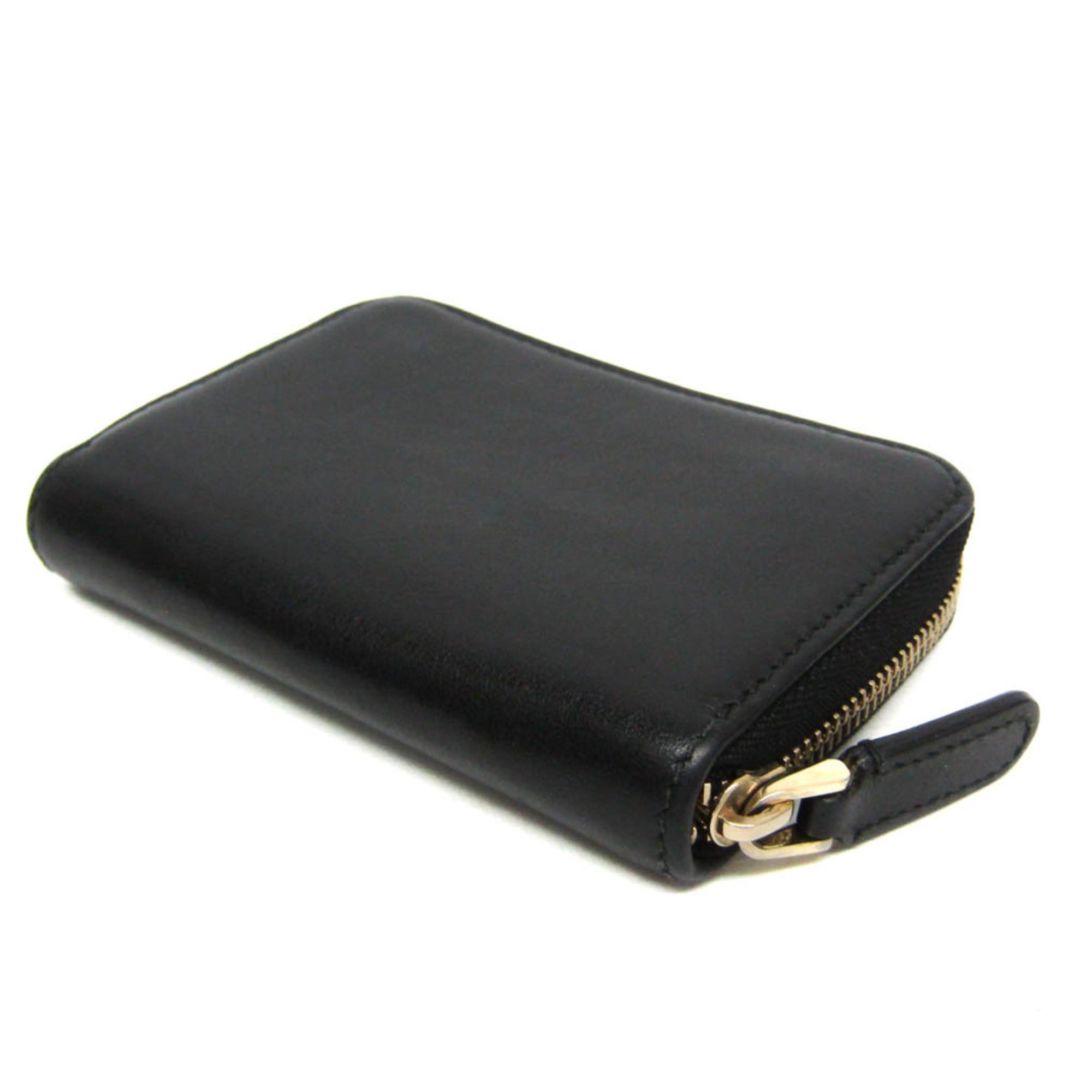 Bvlgari Bvlgari Colore Women's Leather Coin Purse/coin Case Black Size ONE SIZE - 2 Thumbnail