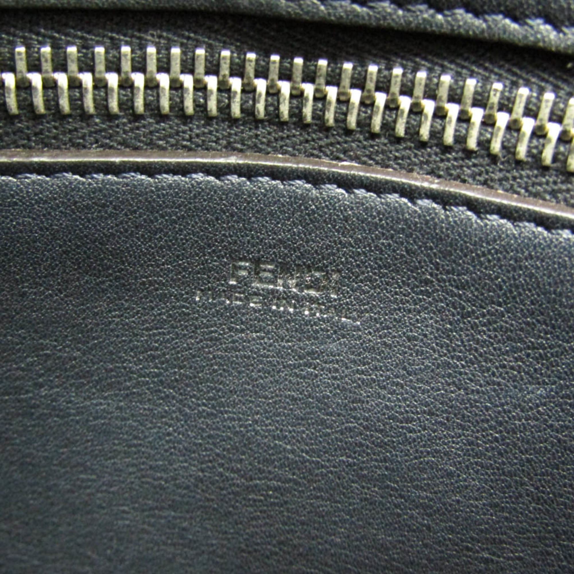 Fendi Fendi Dotcom 8BN293 Women's Leather Handbag Light Blue Size ONE SIZE - 16 Thumbnail