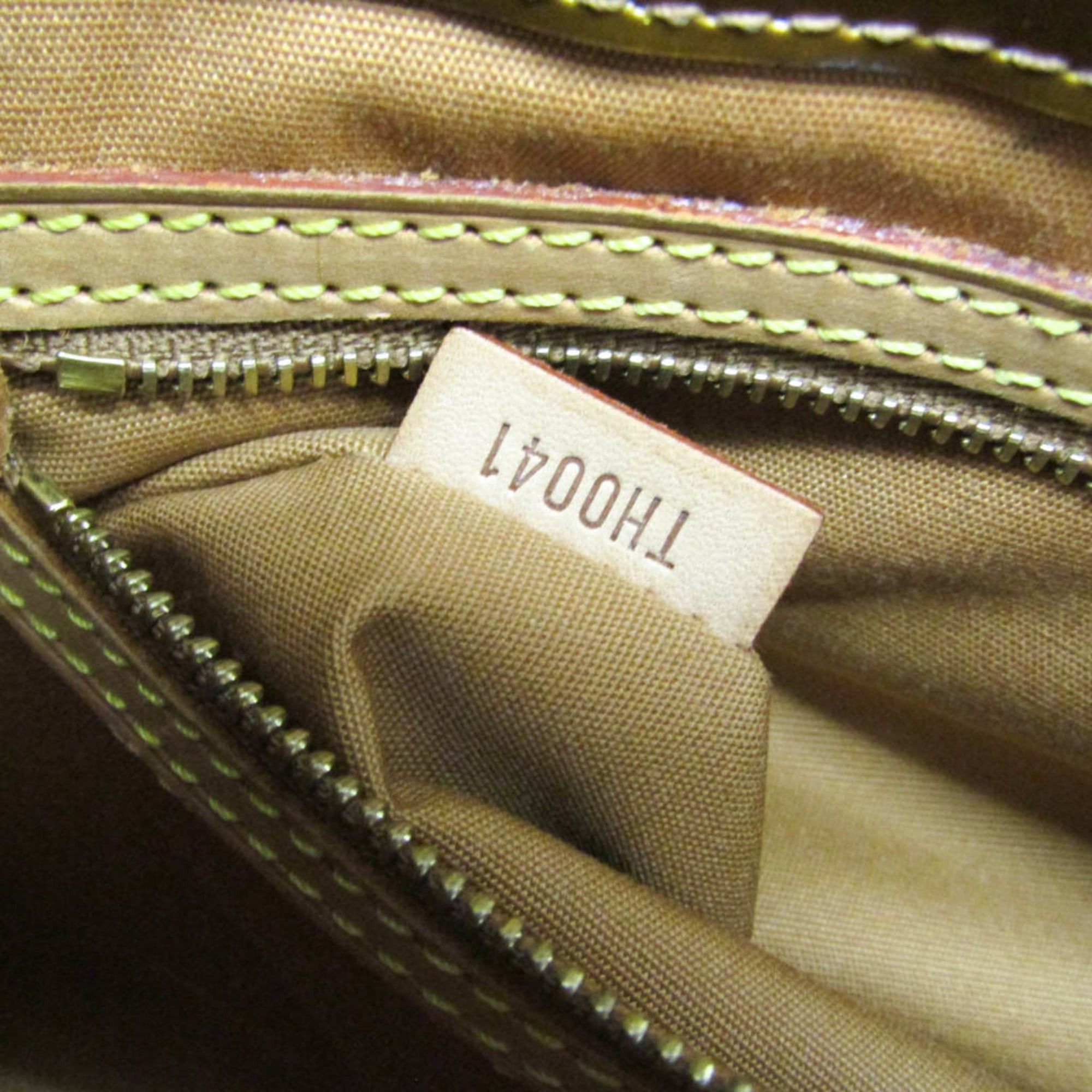 Louis Vuitton Louis Vuitton Monogram Vernis Reade MM M91143 Women's Handbag Bronze Size ONE SIZE - 17 Thumbnail