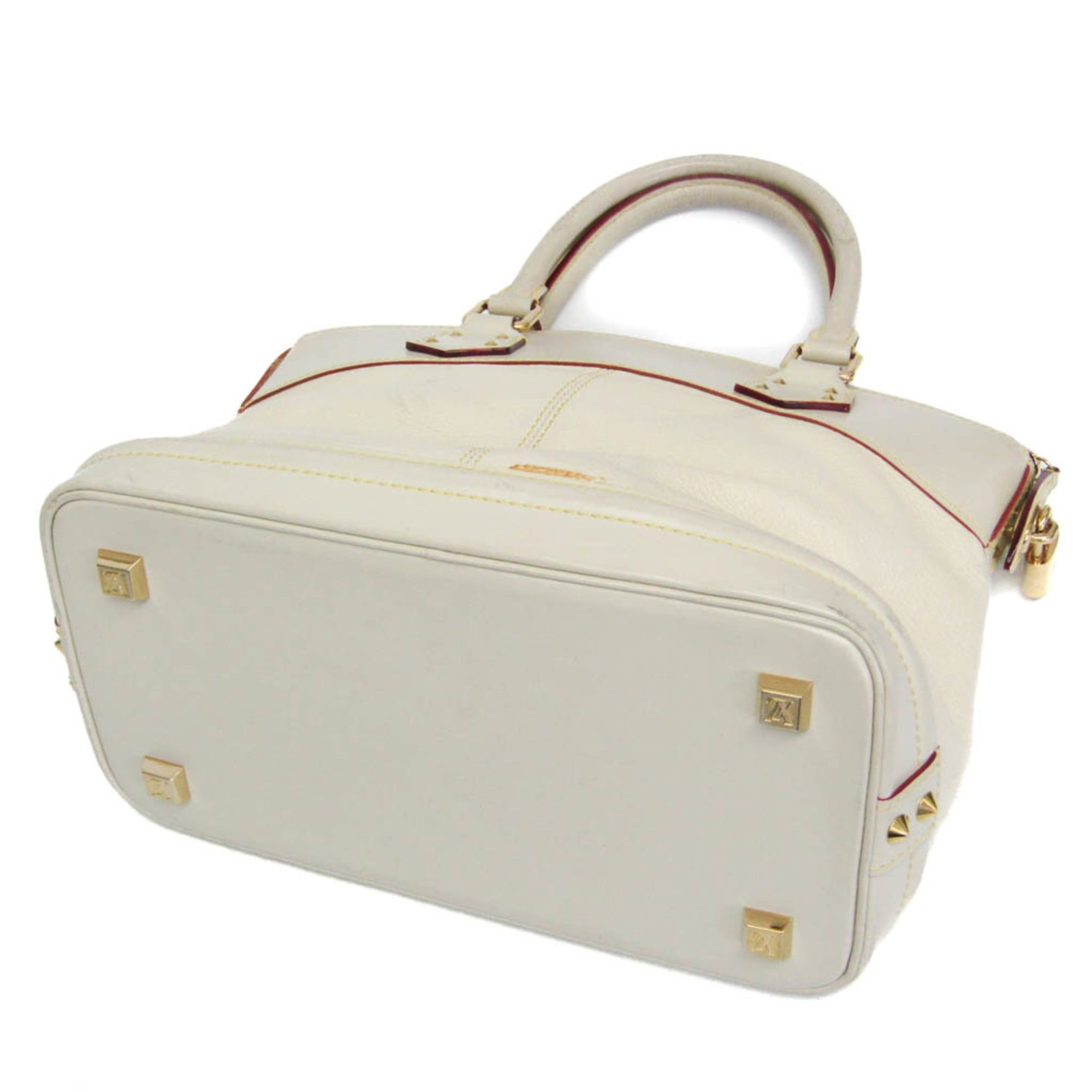 Louis Vuitton Louis Vuitton Suhali Lockit PM M91887 Women's Handbag Blanc Size ONE SIZE - 2 Thumbnail