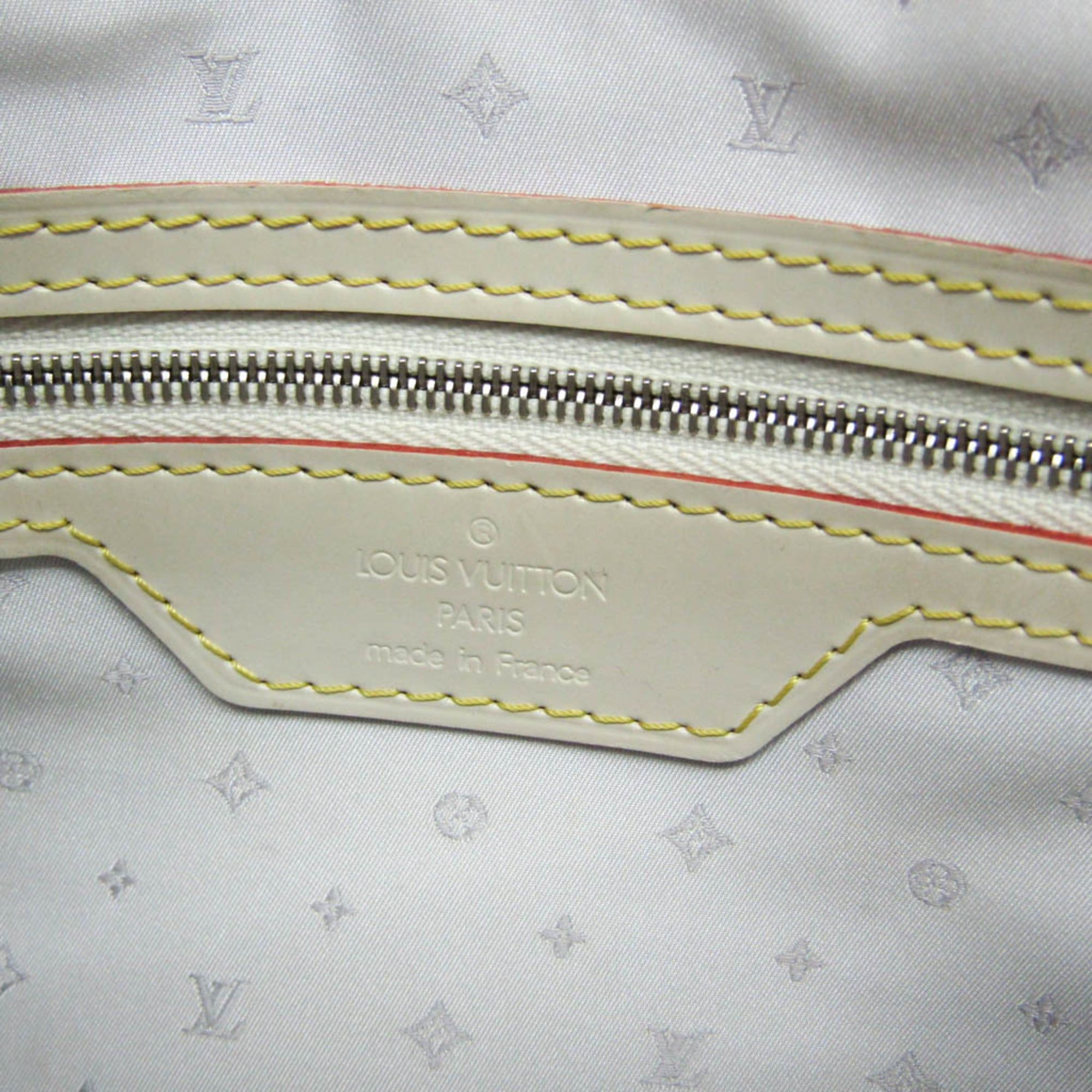 Louis Vuitton Louis Vuitton Suhali Lockit PM M91887 Women's Handbag Blanc Size ONE SIZE - 17 Thumbnail