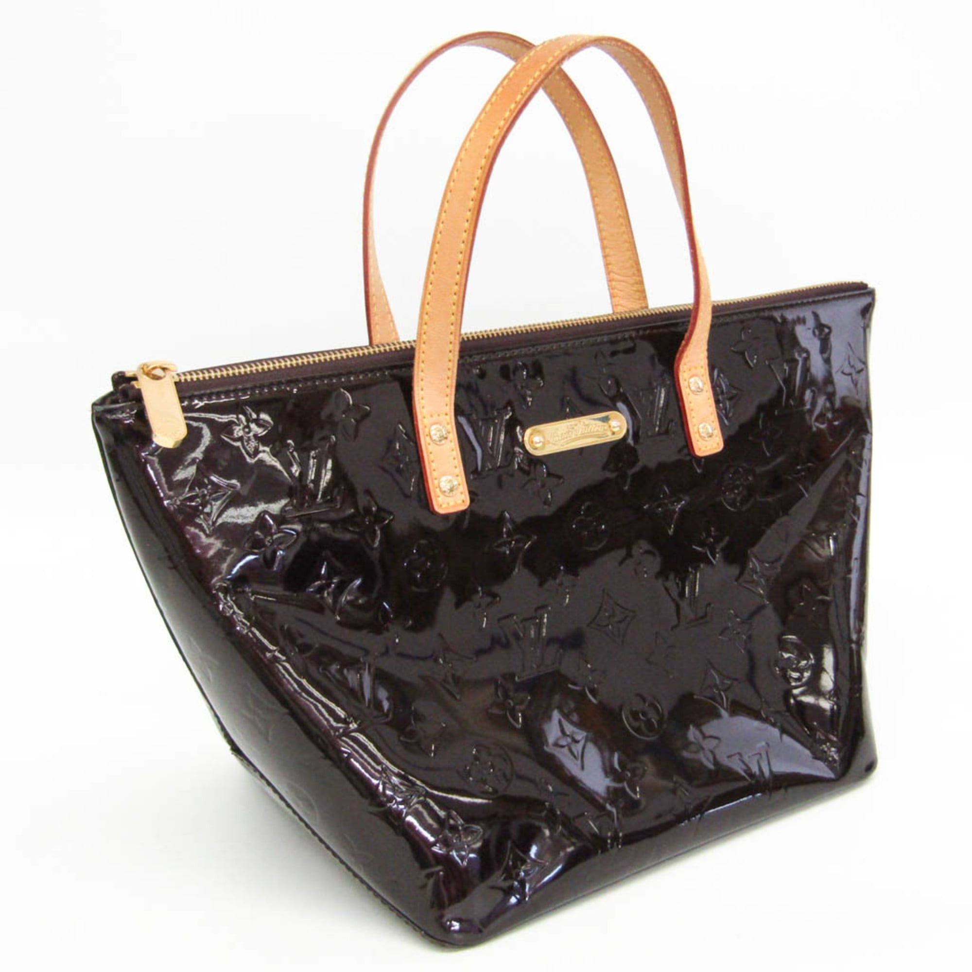 Louis Vuitton Louis Vuitton Monogram Vernis Bellevue PM M93585 Women's Handbag Amarante Size ONE SIZE - 9 Thumbnail
