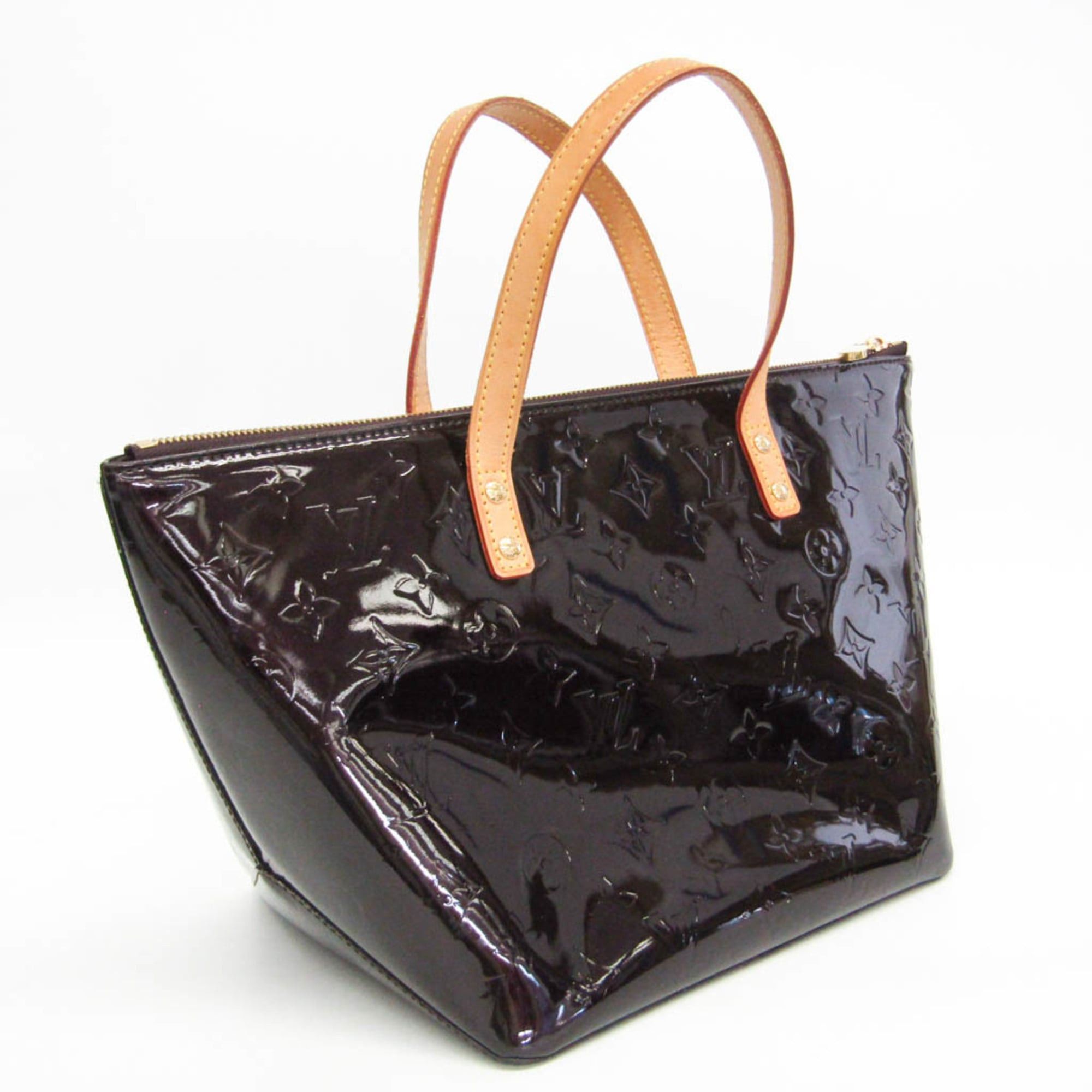 Louis Vuitton Louis Vuitton Monogram Vernis Bellevue PM M93585 Women's Handbag Amarante Size ONE SIZE - 8 Thumbnail