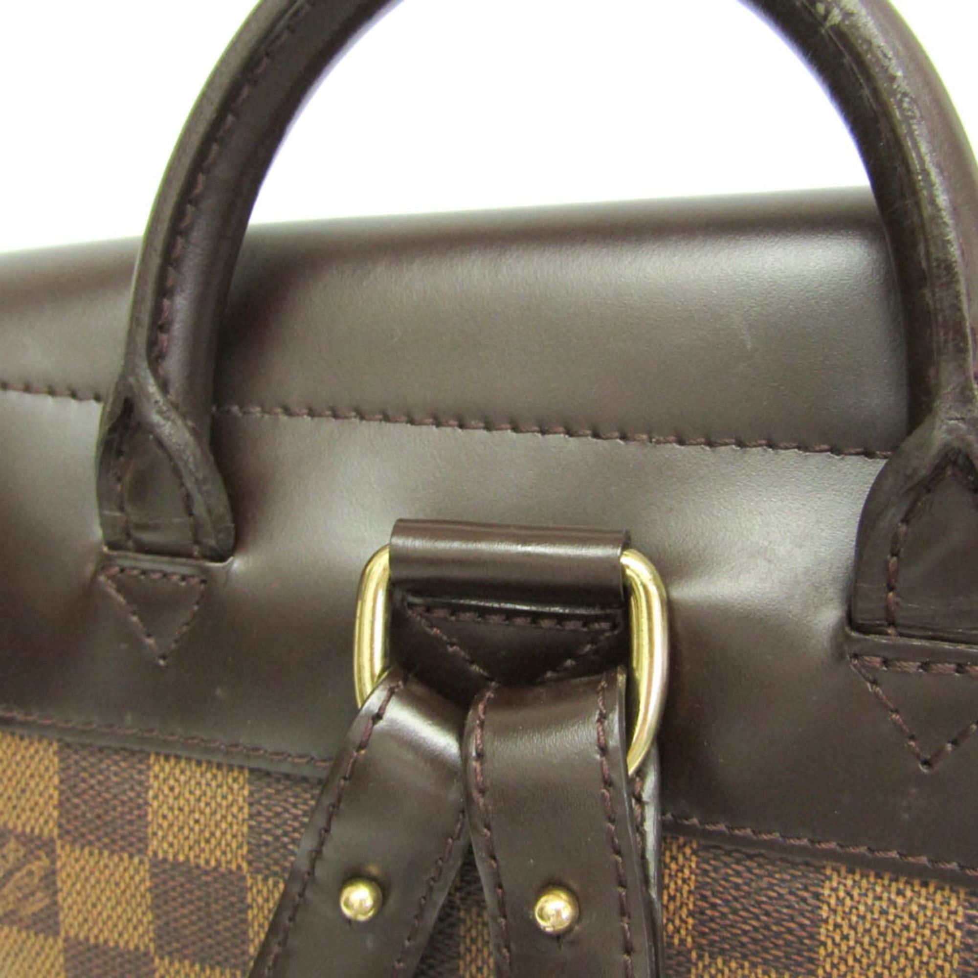Louis Vuitton Louis Vuitton Damier Soho N51132 Women's Backpack Ebene Size ONE SIZE - 12 Thumbnail