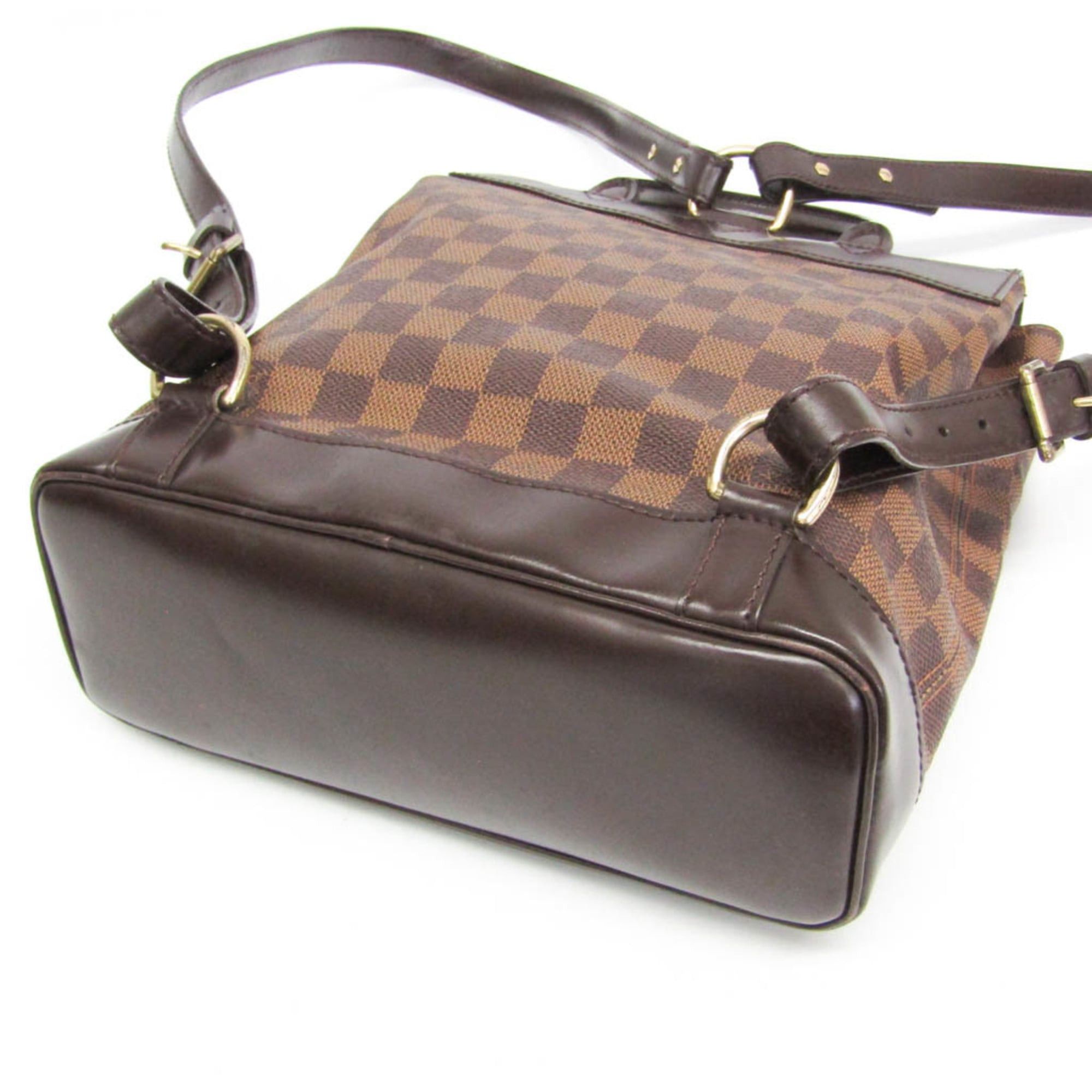 Louis Vuitton Louis Vuitton Damier Soho N51132 Women's Backpack Ebene Size ONE SIZE - 4 Thumbnail