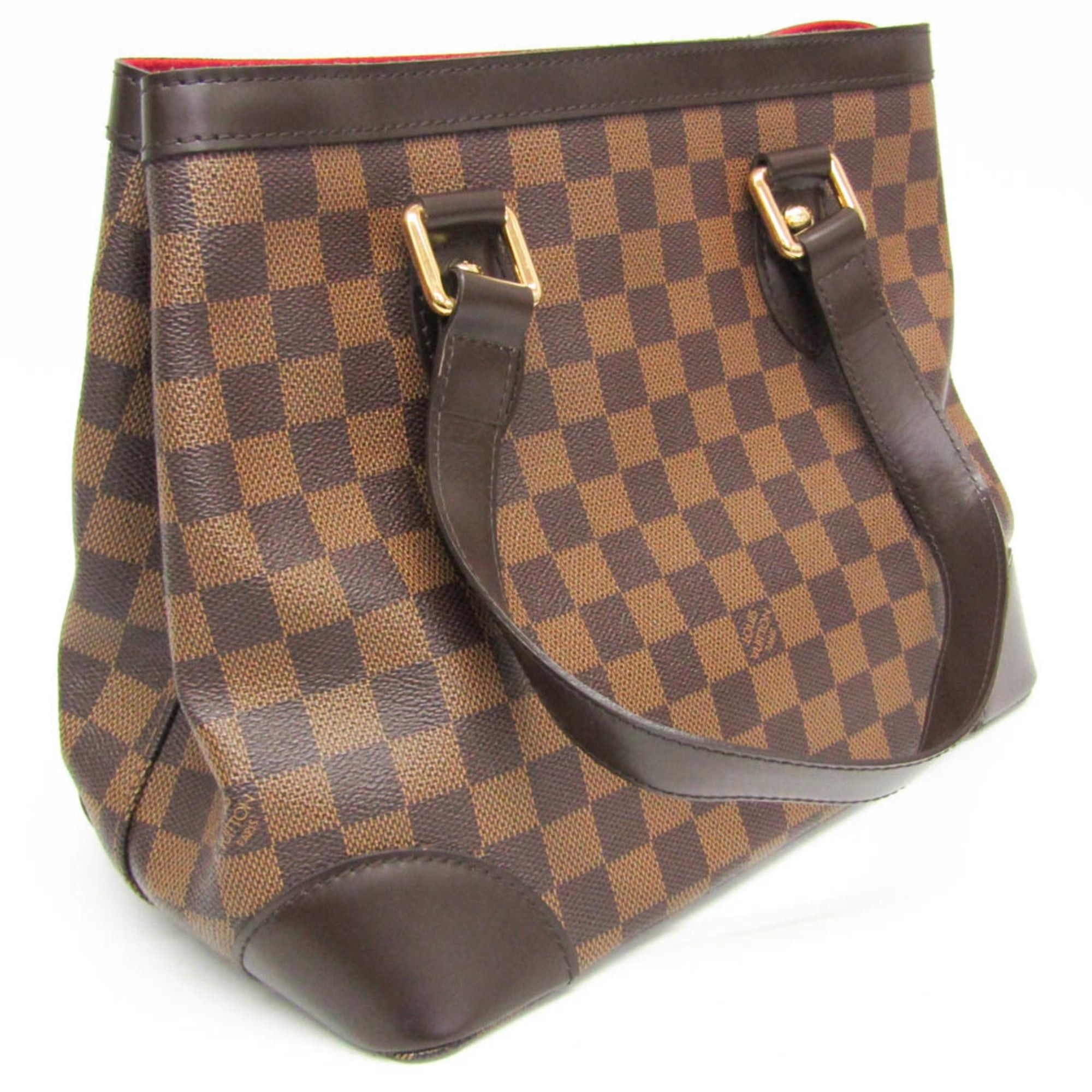 Louis Vuitton Louis Vuitton Damier Hampstead PM N51205 Women's Handbag Ebene Size ONE SIZE - 6 Thumbnail