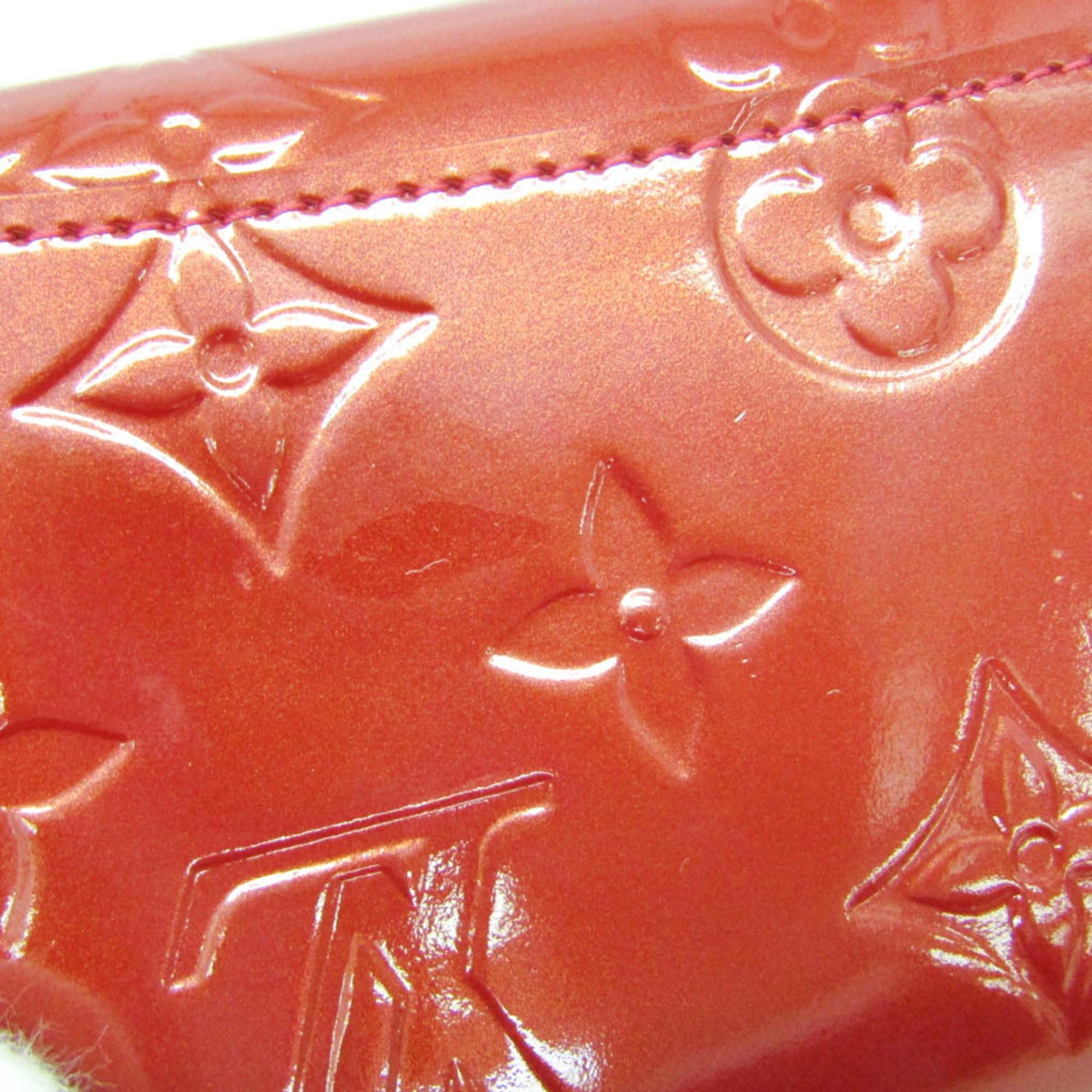 Louis Vuitton Louis Vuitton Monogram Vernis Enveloppe Plat Key Case M91917 Women's Monogram Vernis Coin Purse/coin Case Pomme D'amour Size ONE SIZE - 10 Thumbnail