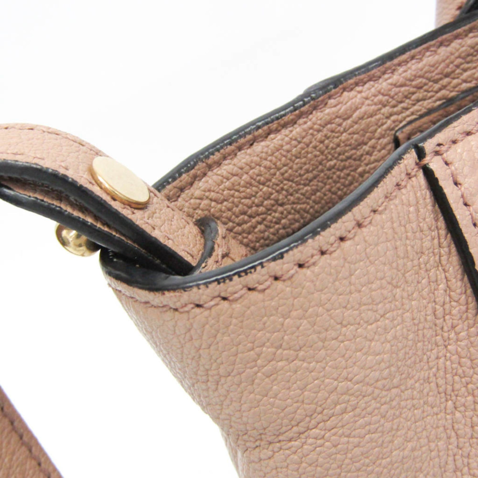Miu Miu Miu Miu Madras 5BG143 Women's Leather Handbag,Shoulder Bag Pink Beige Size ONE SIZE - 7 Thumbnail