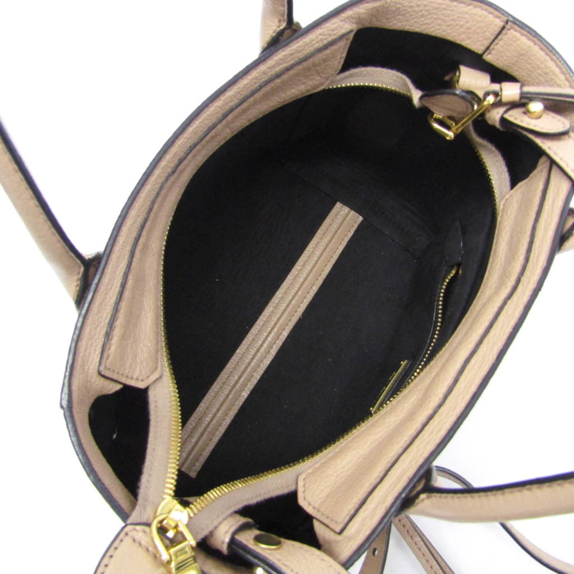Miu Miu Miu Miu Madras 5BG143 Women's Leather Handbag,Shoulder Bag Pink Beige Size ONE SIZE - 3 Thumbnail