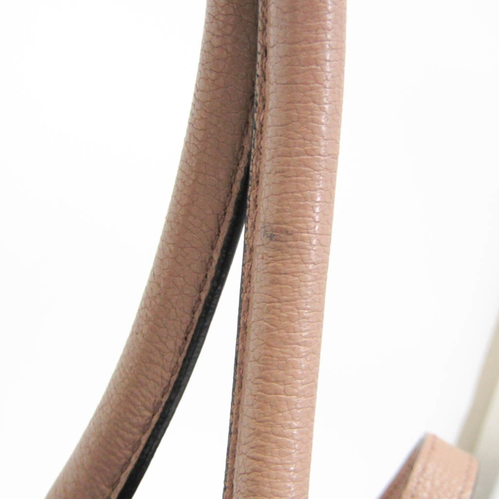 Miu Miu Miu Miu Madras 5BG143 Women's Leather Handbag,Shoulder Bag Pink Beige Size ONE SIZE - 9 Thumbnail