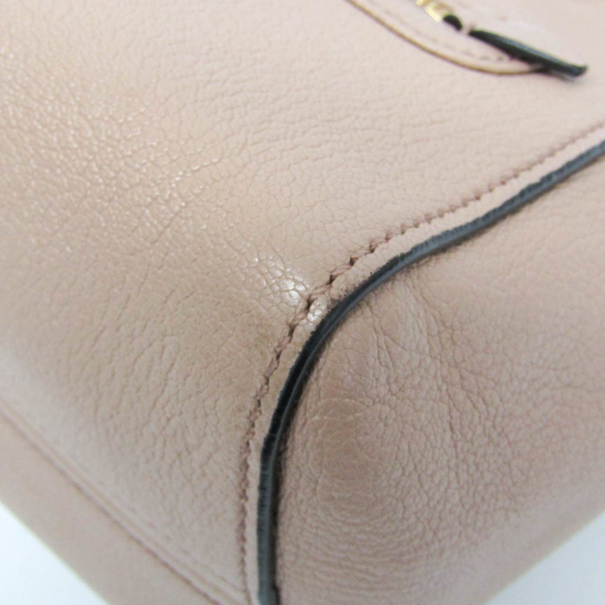 Miu Miu Miu Miu Madras 5BG143 Women's Leather Handbag,Shoulder Bag Pink Beige Size ONE SIZE - 4 Thumbnail