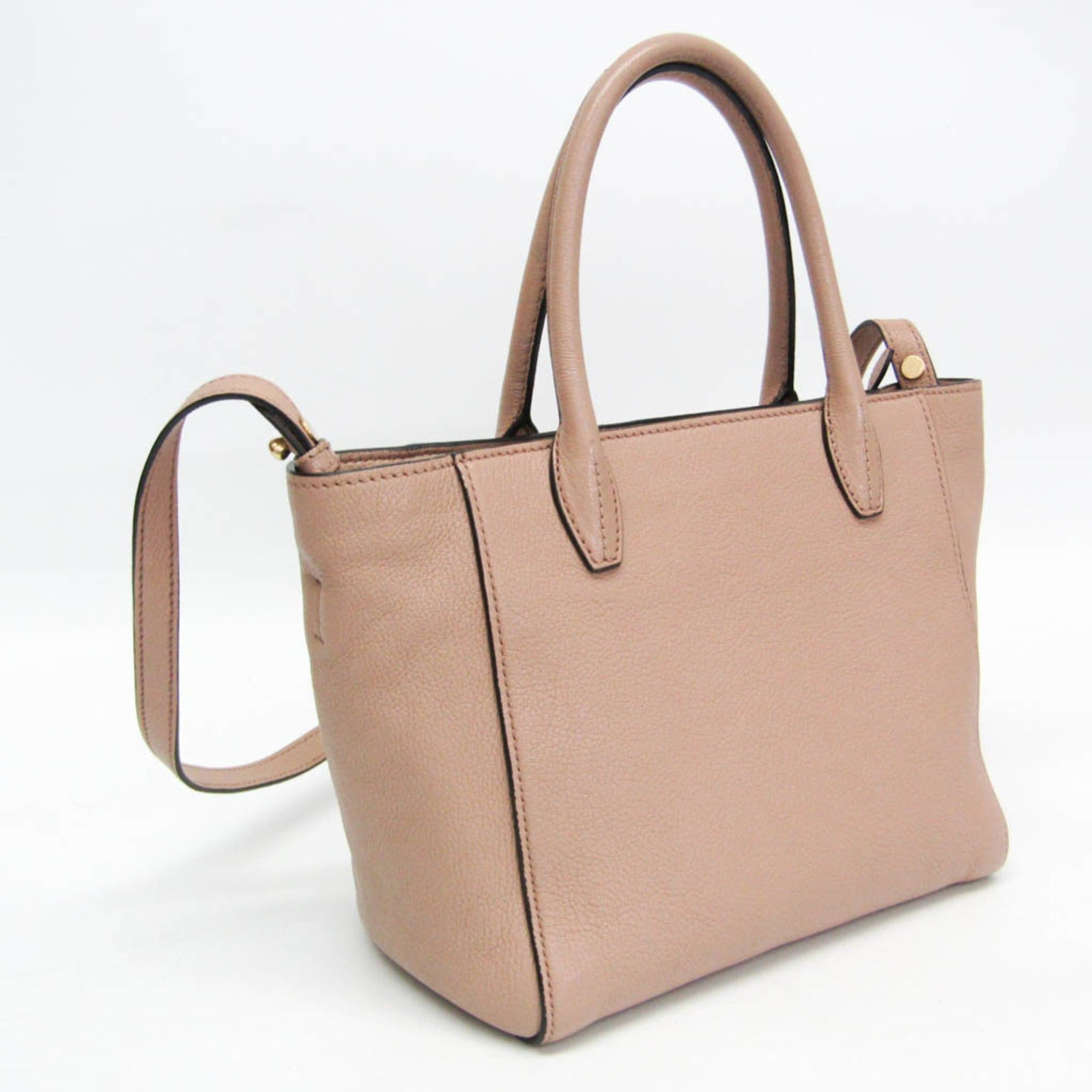 Miu Miu Miu Miu Madras 5BG143 Women's Leather Handbag,Shoulder Bag Pink Beige Size ONE SIZE - 6 Thumbnail