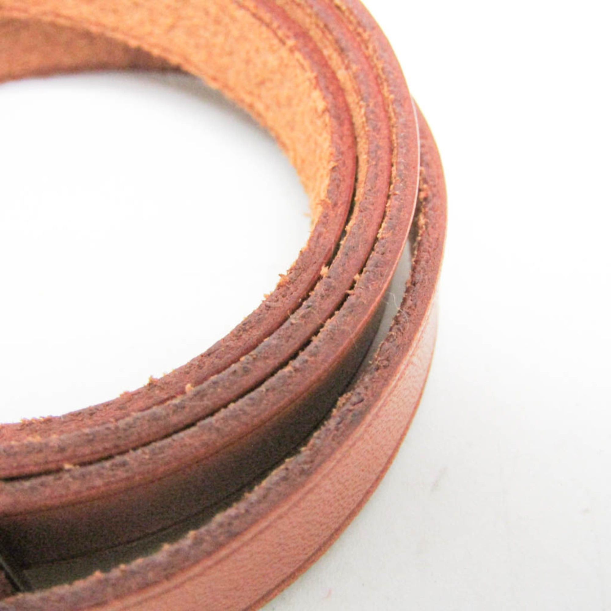 Hermes Hermes API II Choker Leather Bangle Brown Size ONE SIZE - 7 Thumbnail