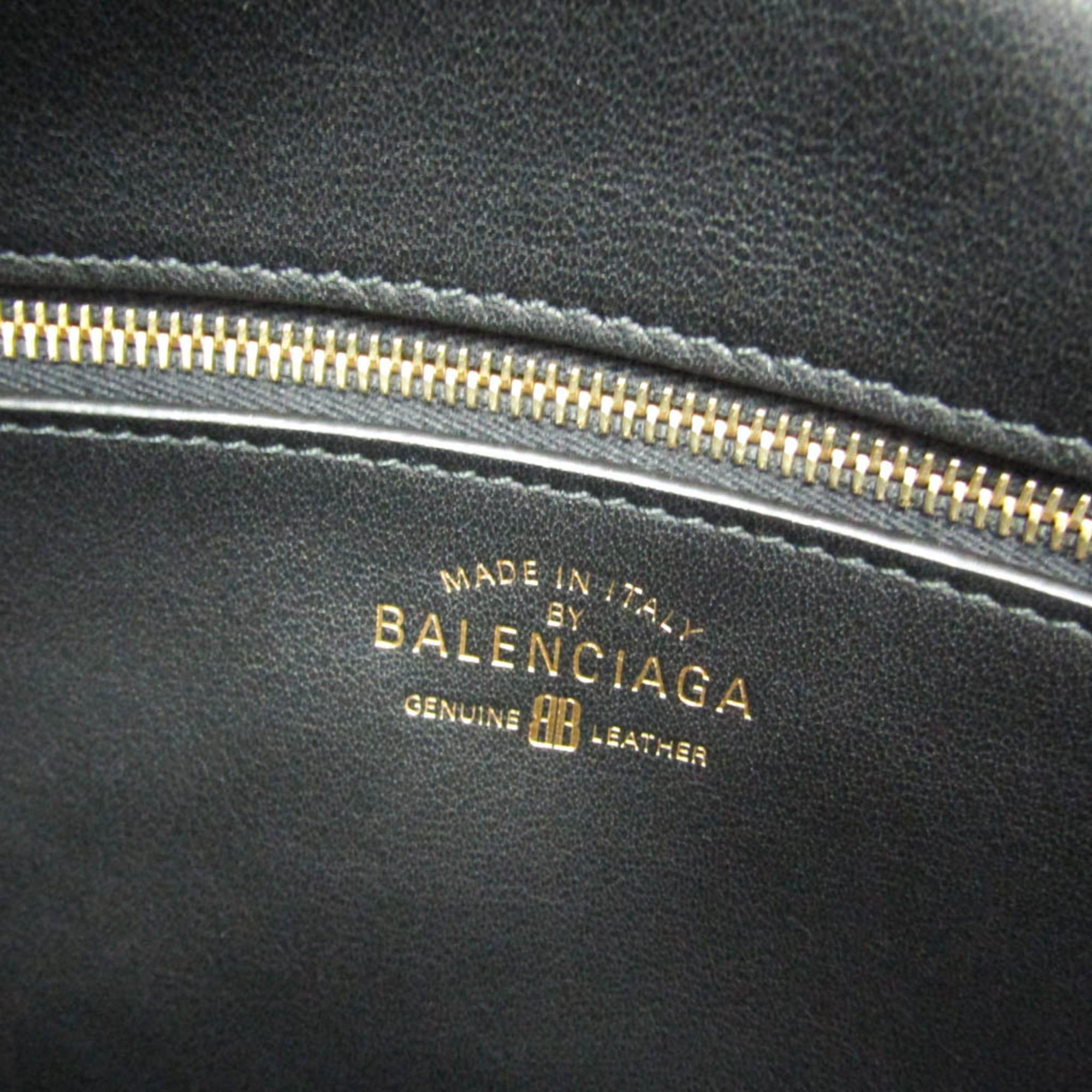 Balenciaga Balenciaga Carry Bowling Bag 826425 Women's Leather Handbag,Shoulder Bag Black Size ONE SIZE - 9 Thumbnail