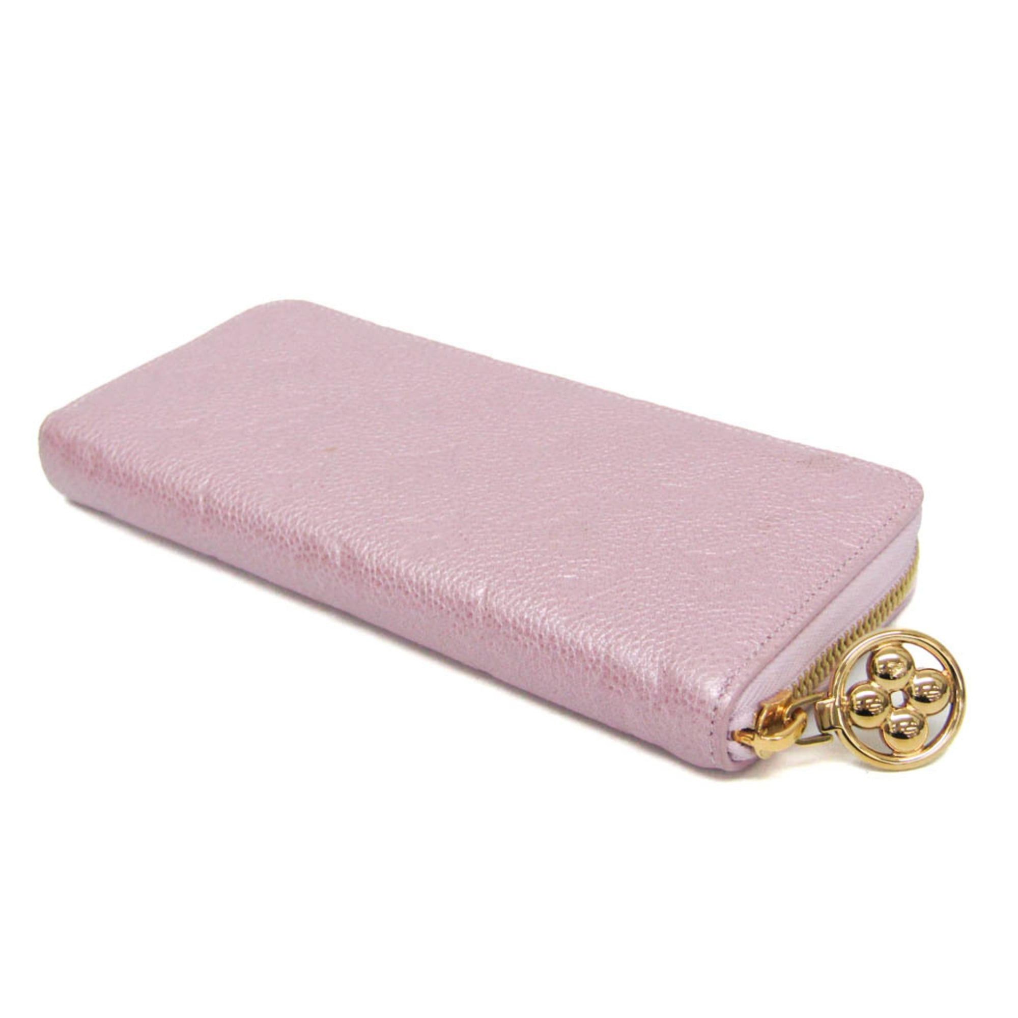 Louis Vuitton Louis Vuitton Empreinte Clemence Wallet M82173 Women's Leather Wallet Pink Size ONE SIZE - 2 Thumbnail
