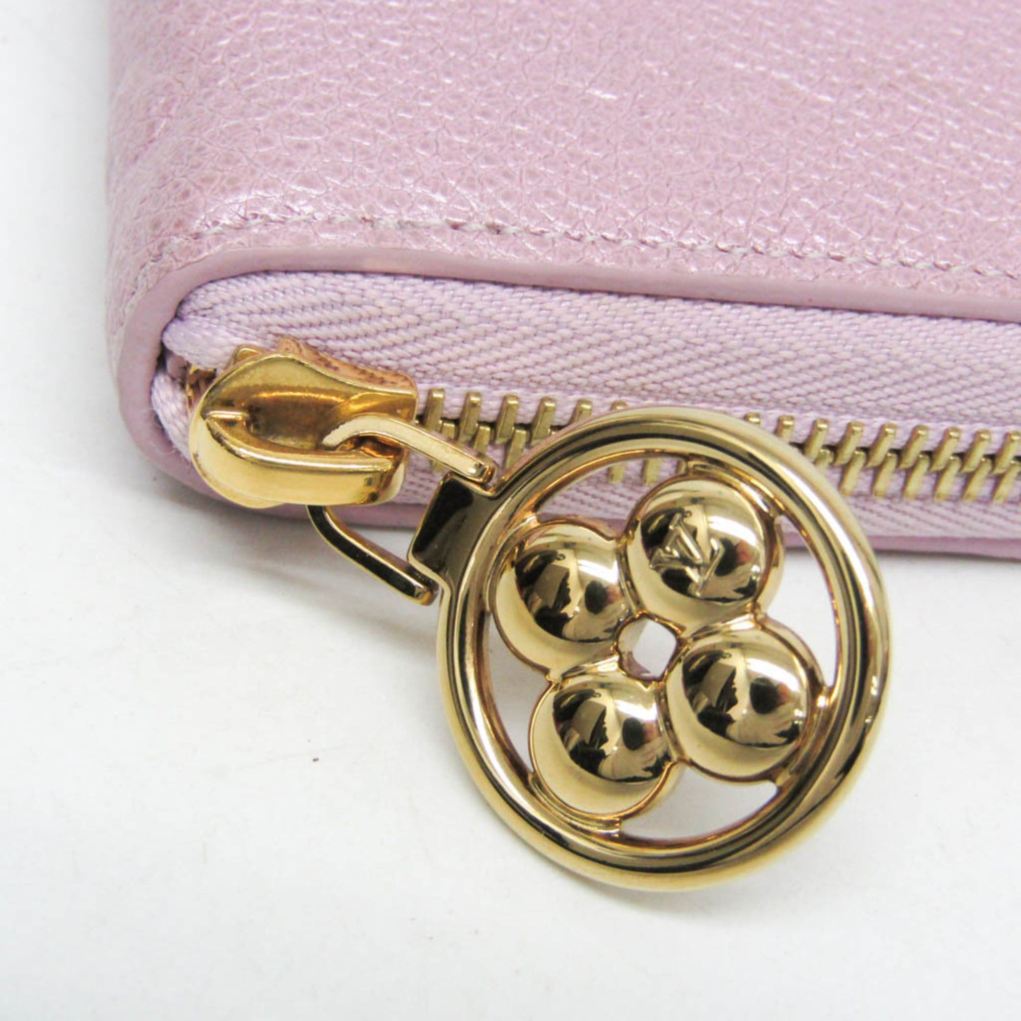 Louis Vuitton Louis Vuitton Empreinte Clemence Wallet M82173 Women's Leather Wallet Pink Size ONE SIZE - 11 Thumbnail