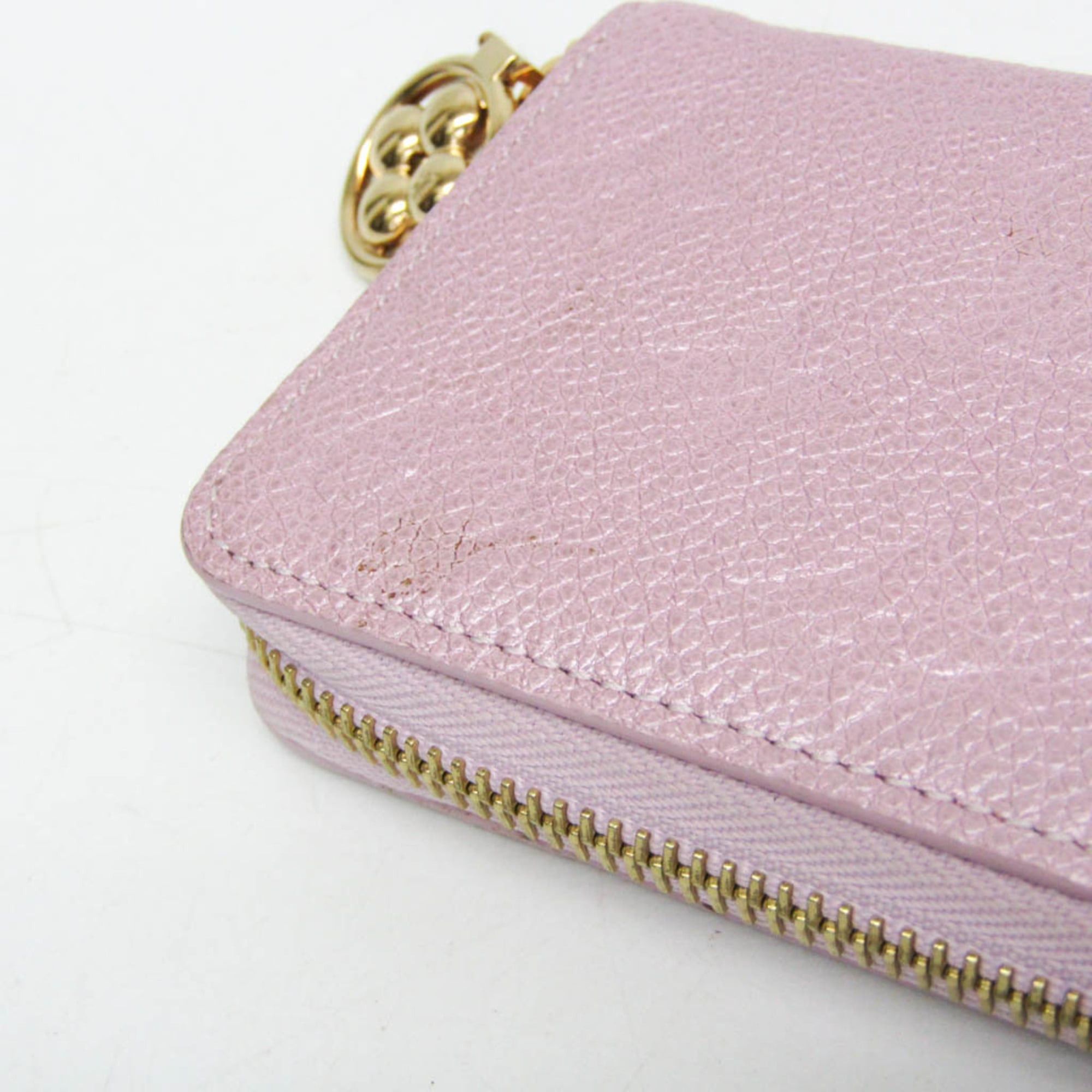 Louis Vuitton Louis Vuitton Empreinte Clemence Wallet M82173 Women's Leather Wallet Pink Size ONE SIZE - 10 Thumbnail
