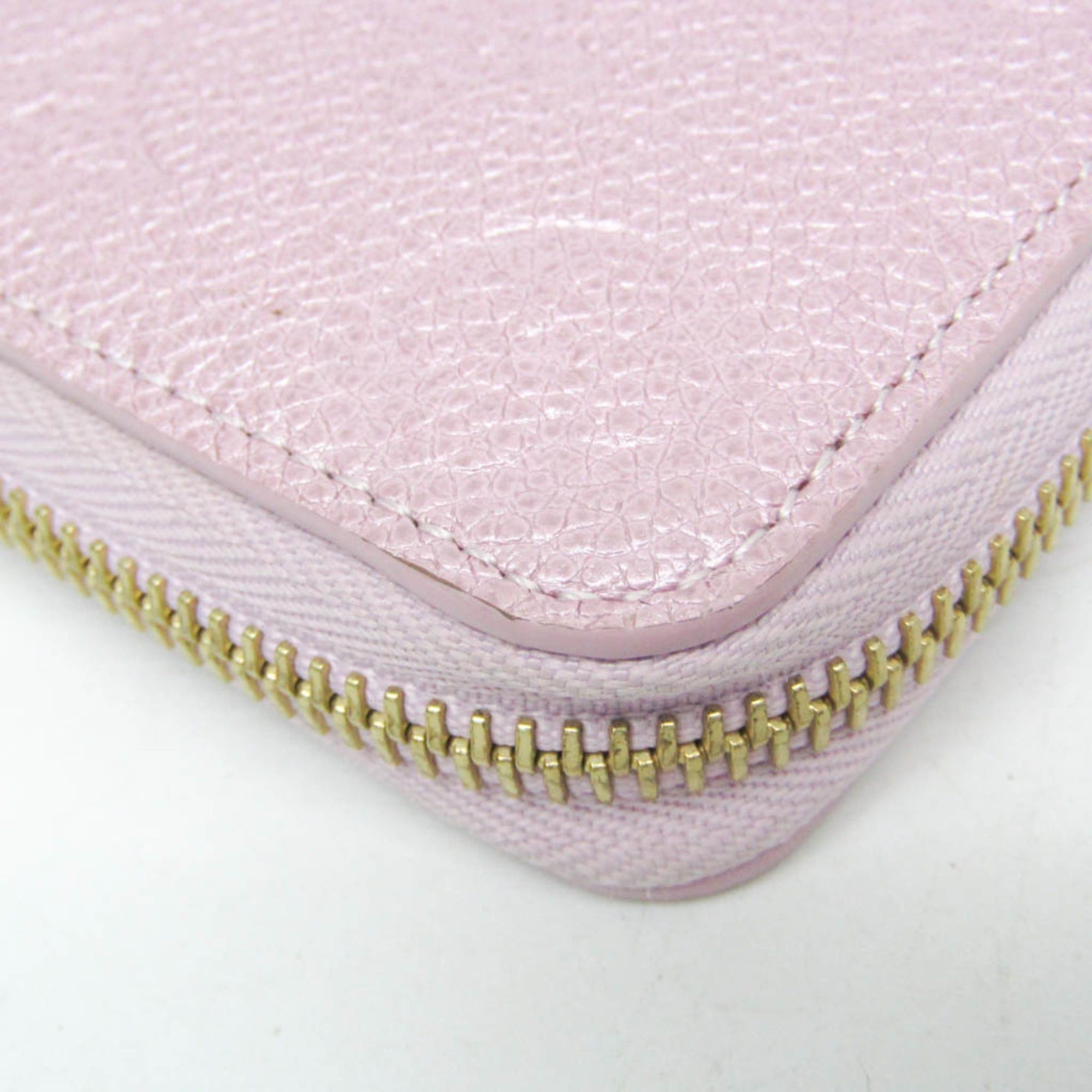 Louis Vuitton Louis Vuitton Empreinte Clemence Wallet M82173 Women's Leather Wallet Pink Size ONE SIZE - 9 Thumbnail