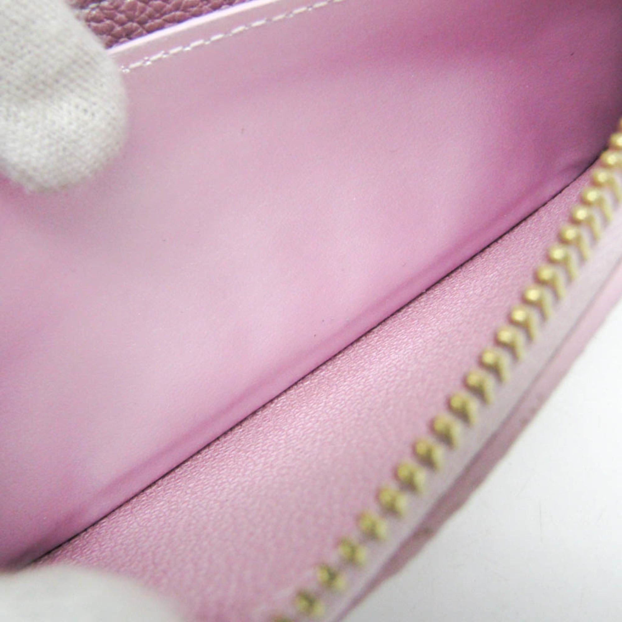 Louis Vuitton Louis Vuitton Empreinte Clemence Wallet M82173 Women's Leather Wallet Pink Size ONE SIZE - 5 Thumbnail