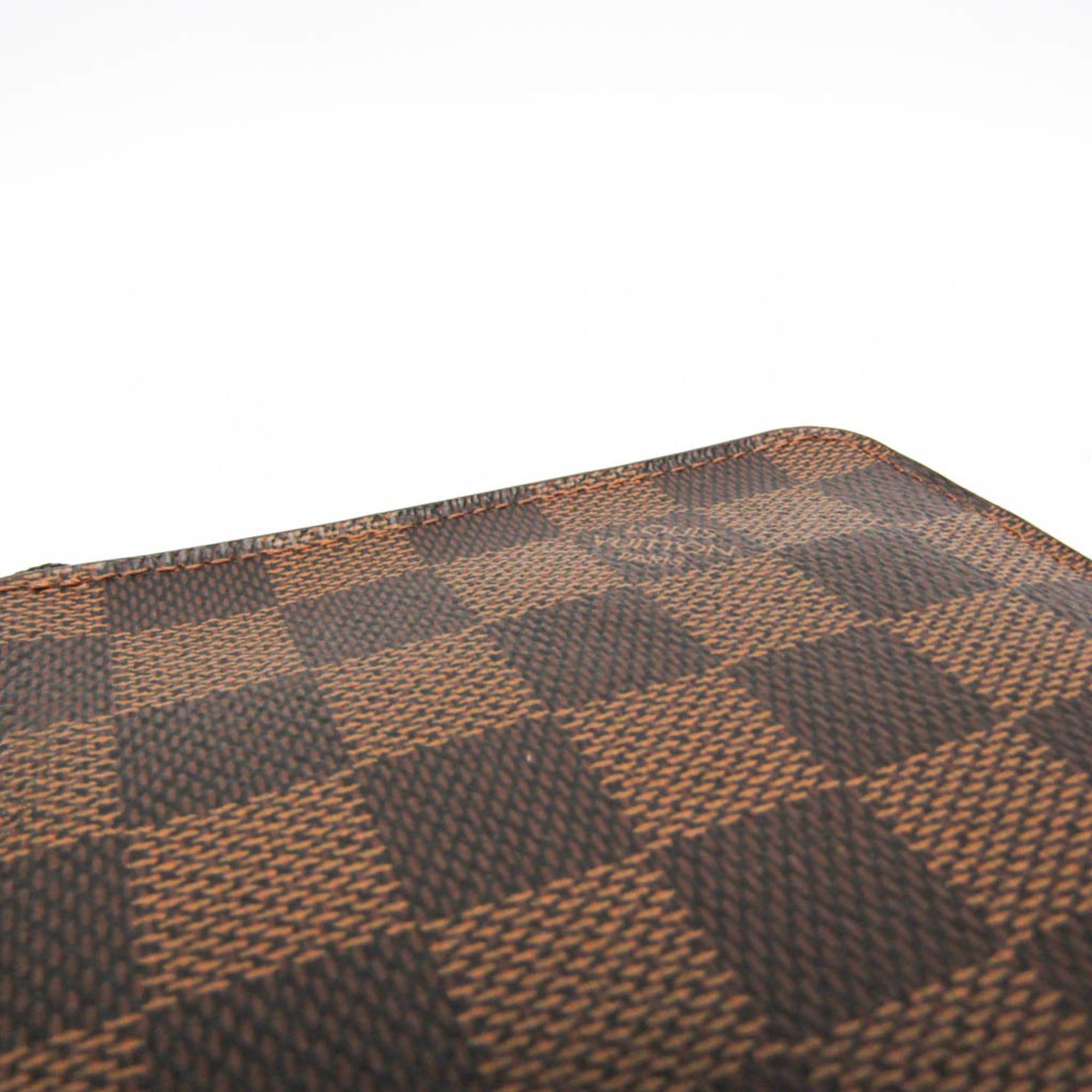 Louis Vuitton Louis Vuitton Damier Zippy Organizer N60003 Men,Women Damier Canvas Long Wallet (bi-fold) Ebene Size ONE SIZE - 9 Thumbnail