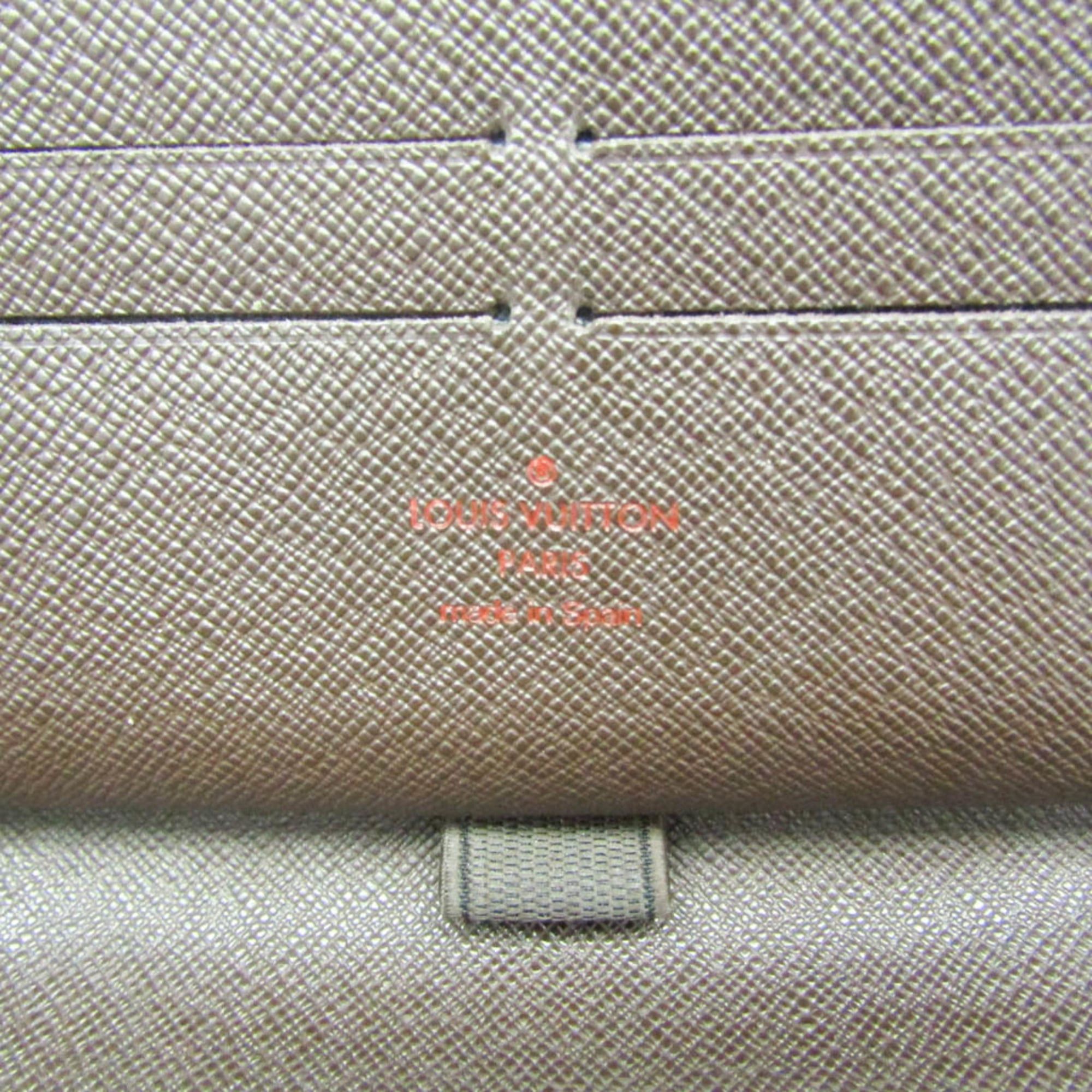 Louis Vuitton Louis Vuitton Damier Zippy Organizer N60003 Men,Women Damier Canvas Long Wallet (bi-fold) Ebene Size ONE SIZE - 13 Thumbnail