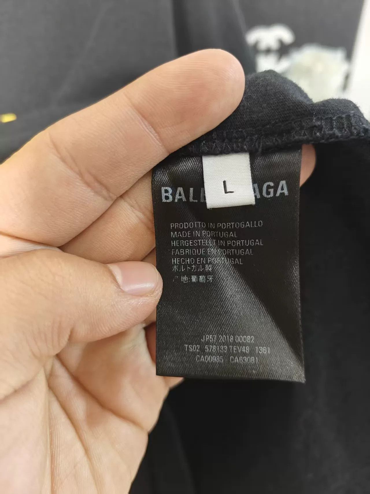 Balenciaga Balenciaga Chain Short Sleeve Shirt Size US M / EU 48-50 / 2 - 3 Thumbnail