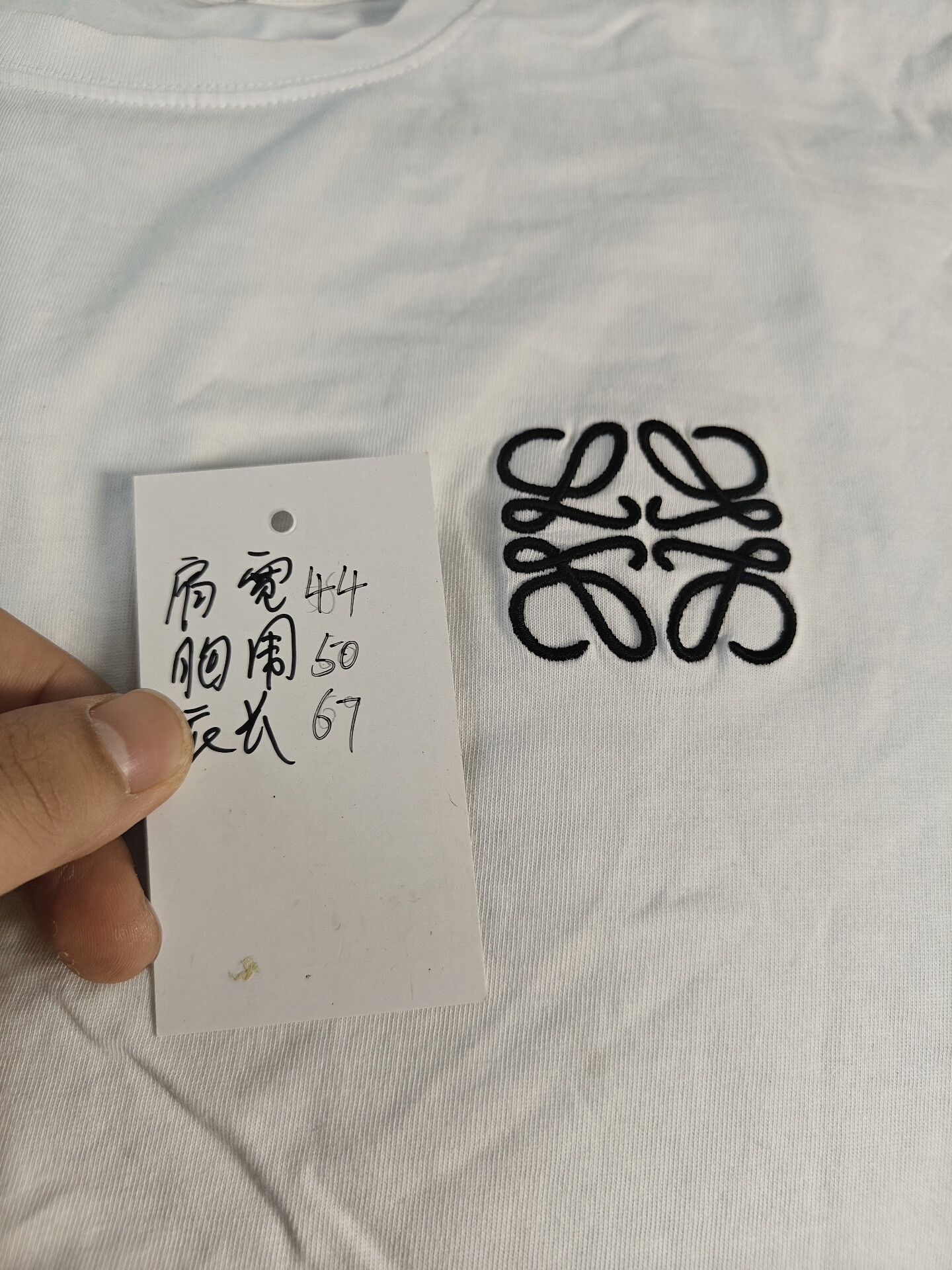 Loewe Loewe Embroidered Logo Short Sleeve T-Shirt Size US M / EU 48-50 / 2 - 5 Thumbnail