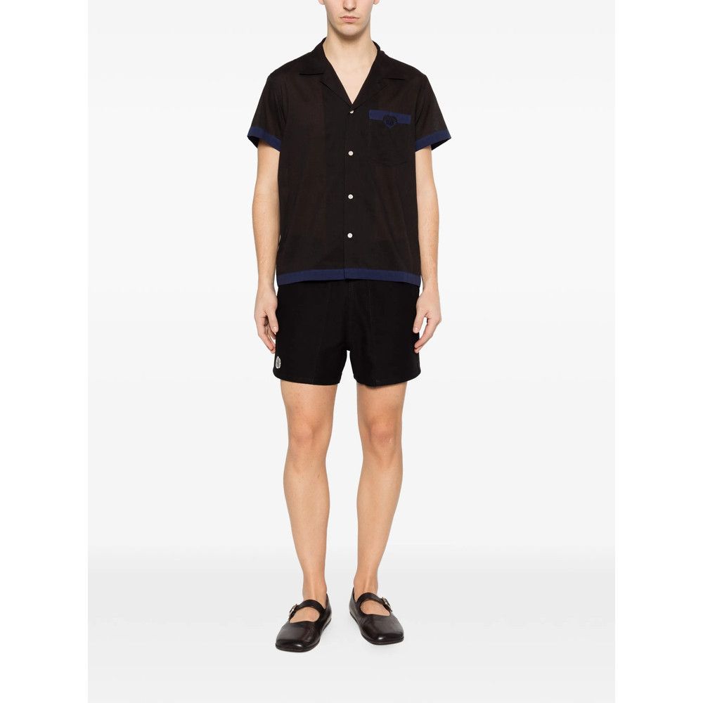 Bode Bode BLACK Shirts Size US XL / EU 56 / 4 - 2 Thumbnail