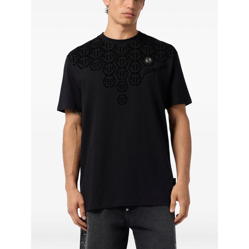 Philipp Plein Philipp Plein BLACK T-Shirts & Vests - T-Shirts Size US M / EU 48-50 / 2 - 3 Thumbnail