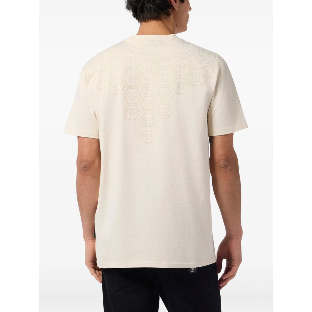 Philipp Plein Philipp Plein NEUTRALS T-Shirts & Vests - T-Shirts Size US XL / EU 56 / 4 - 3 Thumbnail