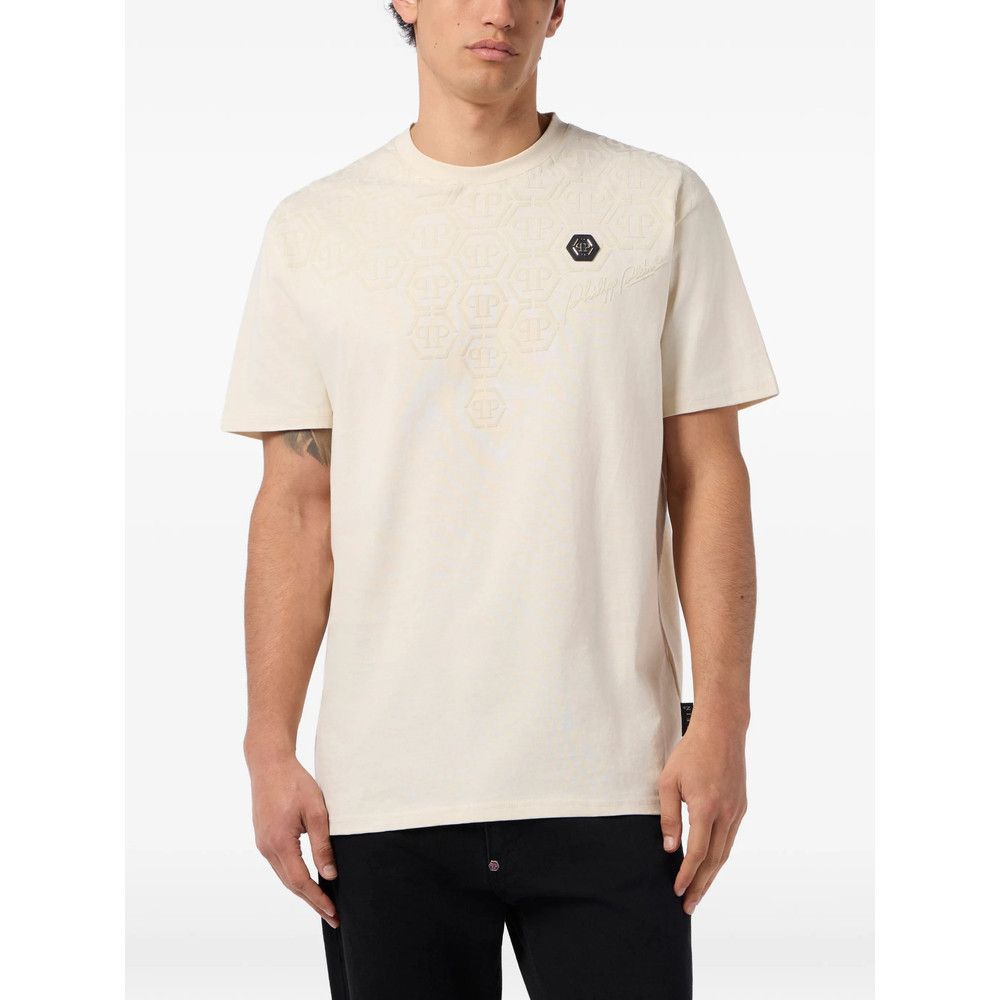 Philipp Plein Philipp Plein NEUTRALS T-Shirts & Vests - T-Shirts Size US XXL / EU 58 / 5 - 4 Thumbnail