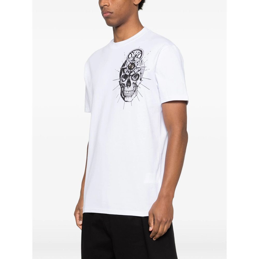 Philipp Plein Philipp Plein WHITE T-Shirts & Vests - T-Shirts Size US XXL / EU 58 / 5 - 2 Thumbnail