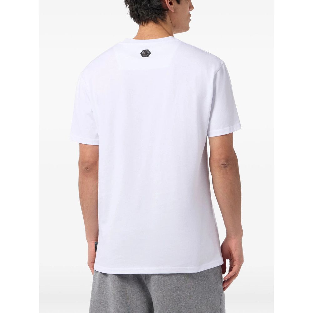 Philipp Plein Philipp Plein WHITE T-Shirts & Vests - T-Shirts Size US XXL / EU 58 / 5 - 2 Thumbnail