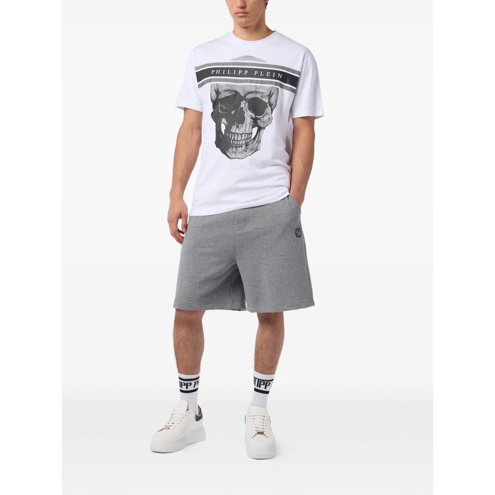 Philipp Plein Philipp Plein WHITE T-Shirts & Vests - T-Shirts Size US XXL / EU 58 / 5 - 4 Thumbnail