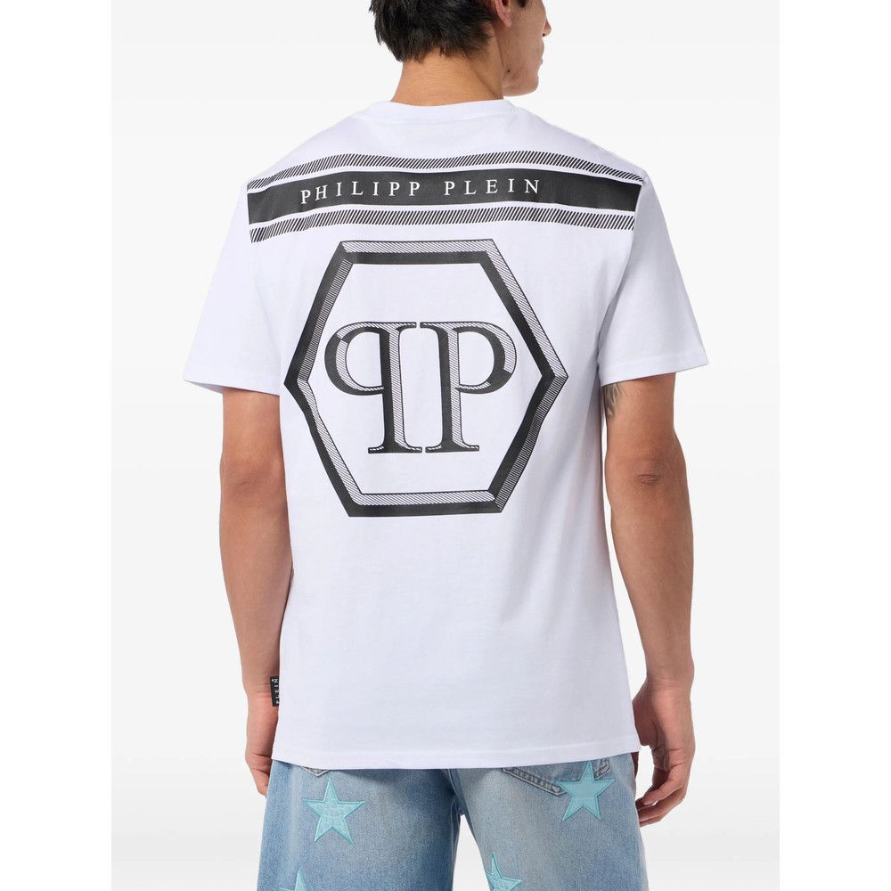 Philipp Plein Philipp Plein WHITE T-Shirts & Vests - T-Shirts Size US M / EU 48-50 / 2 - 3 Thumbnail
