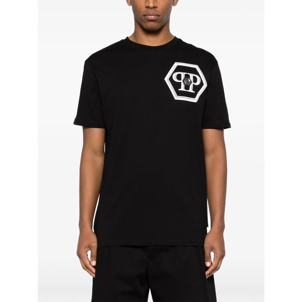 Philipp Plein Philipp Plein BLACK T-Shirts & Vests - T-Shirts Size US XL / EU 56 / 4 - 5 Thumbnail
