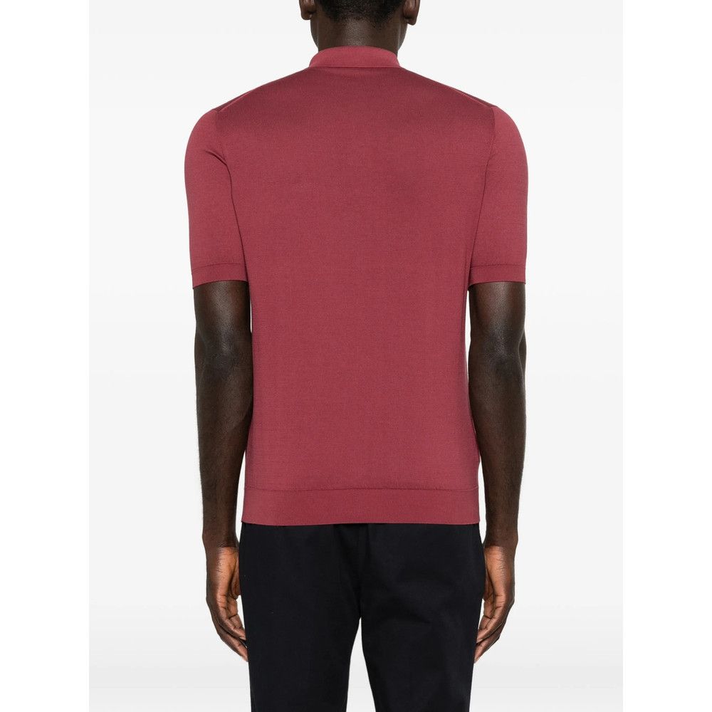 Fedeli Fedeli RED Polo Shirts Size US XXL / EU 58 / 5 - 3 Thumbnail