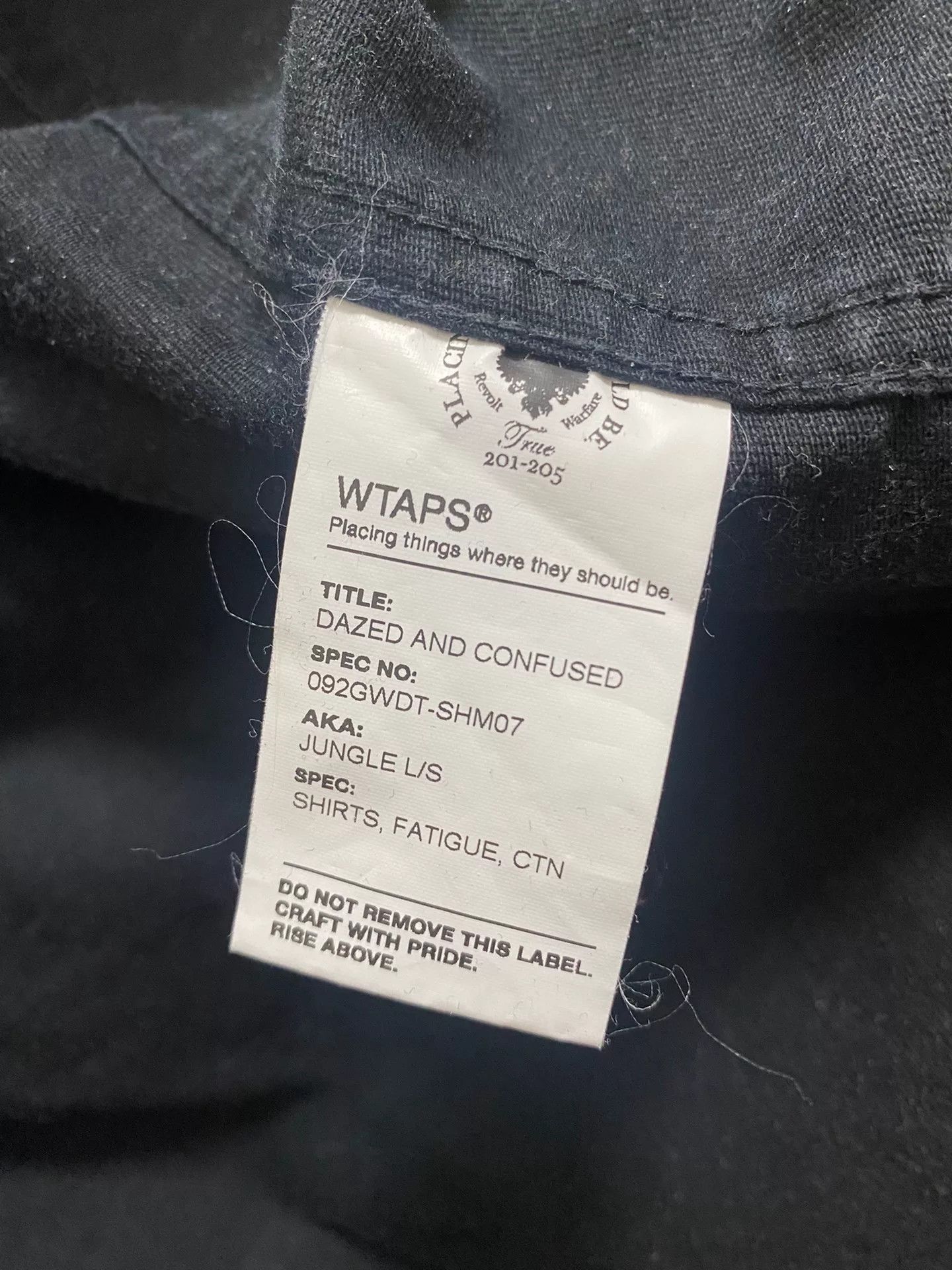 Wtaps Wtaps Ethnic Embroidered Cargo Jacket Size US M / EU 48-50 / 2 - 6 Thumbnail