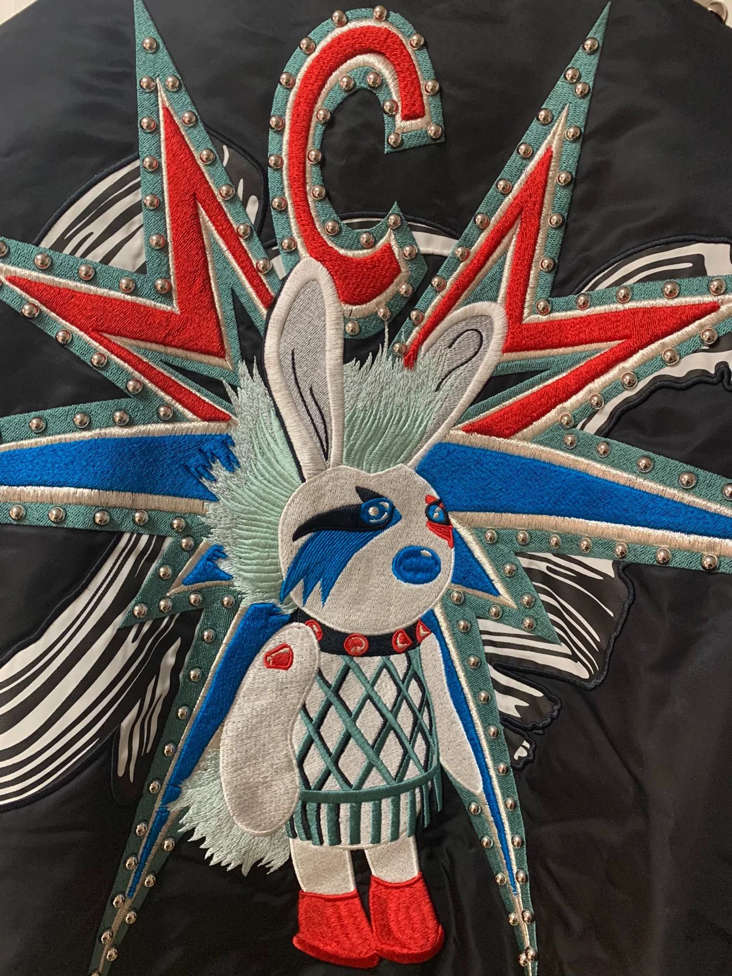 MCM MCM Embroidered Rabbit Punk Jacket Size US M / EU 48-50 / 2 - 3 Thumbnail