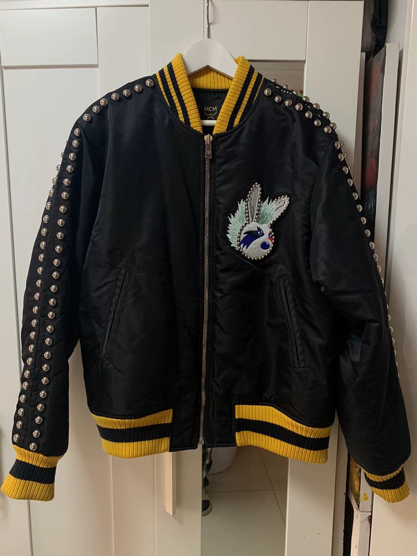MCM MCM Embroidered Rabbit Punk Jacket Size US M / EU 48-50 / 2 - 2 Thumbnail