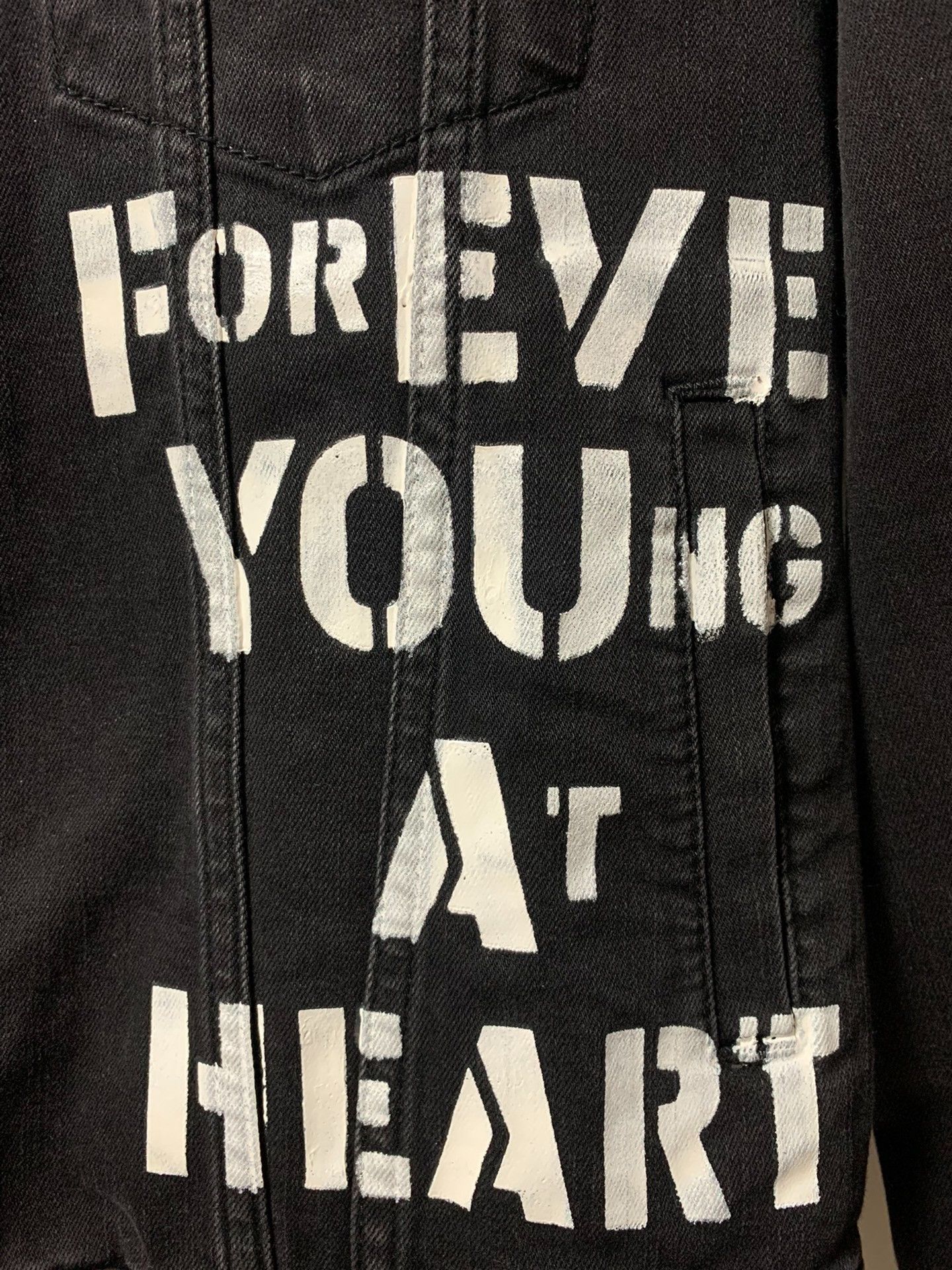 Vivienne Westwood Remake Punk Rock Studded Black Denim Jacket Size US M / EU 48-50 / 2 - 4 Thumbnail