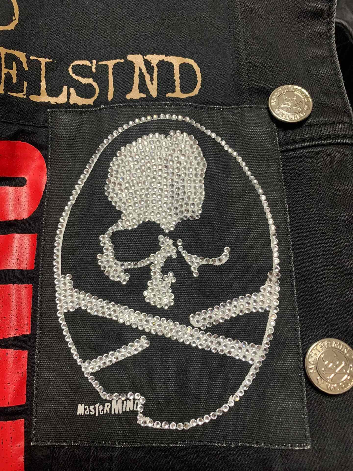 Vivienne Westwood Remake Punk Rock Studded Black Denim Jacket Size US M / EU 48-50 / 2 - 3 Thumbnail