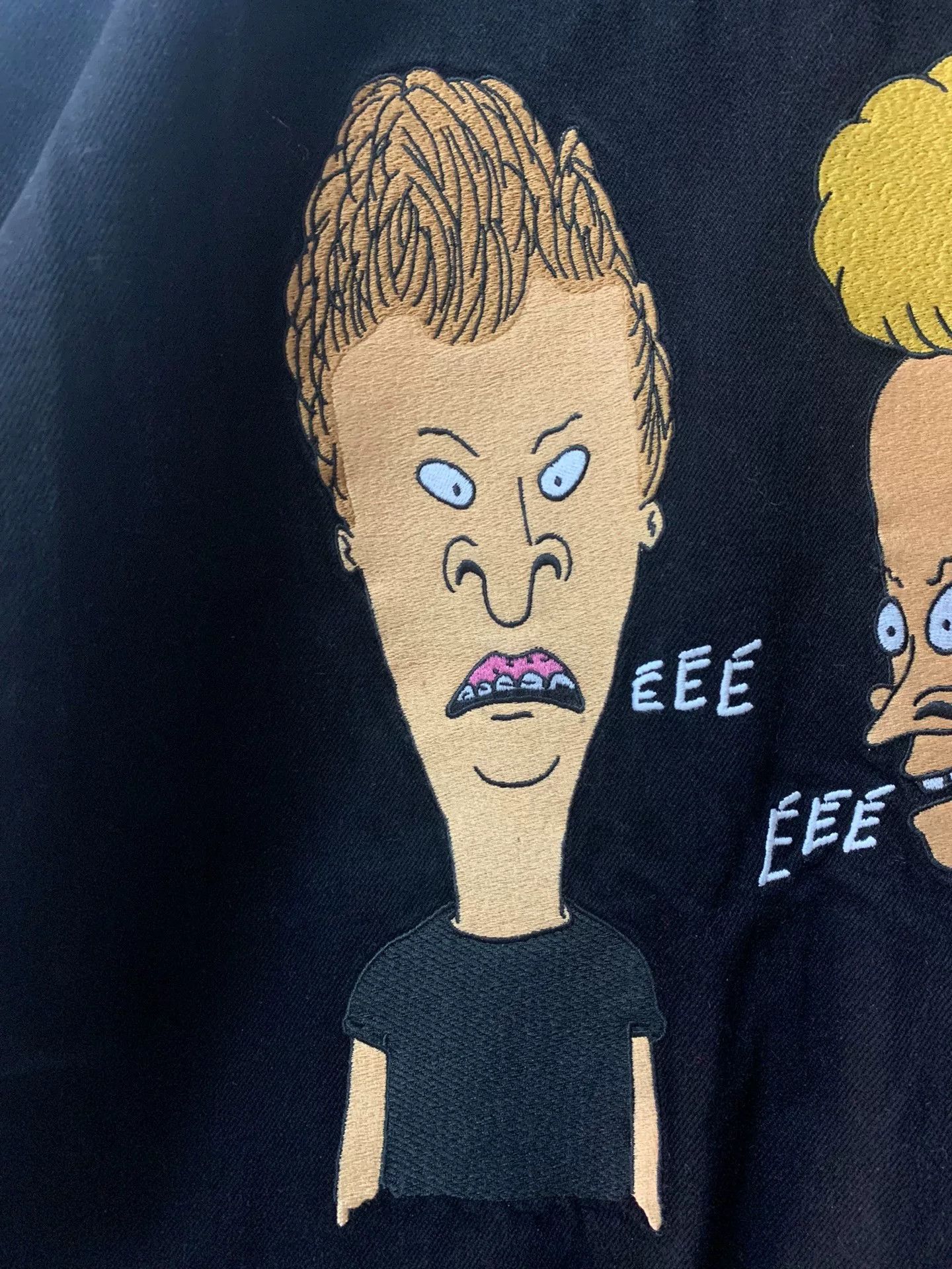 Etudes Etudes Beavis and Butthead Embroidered Denim Jacket Size US M / EU 48-50 / 2 - 6 Thumbnail