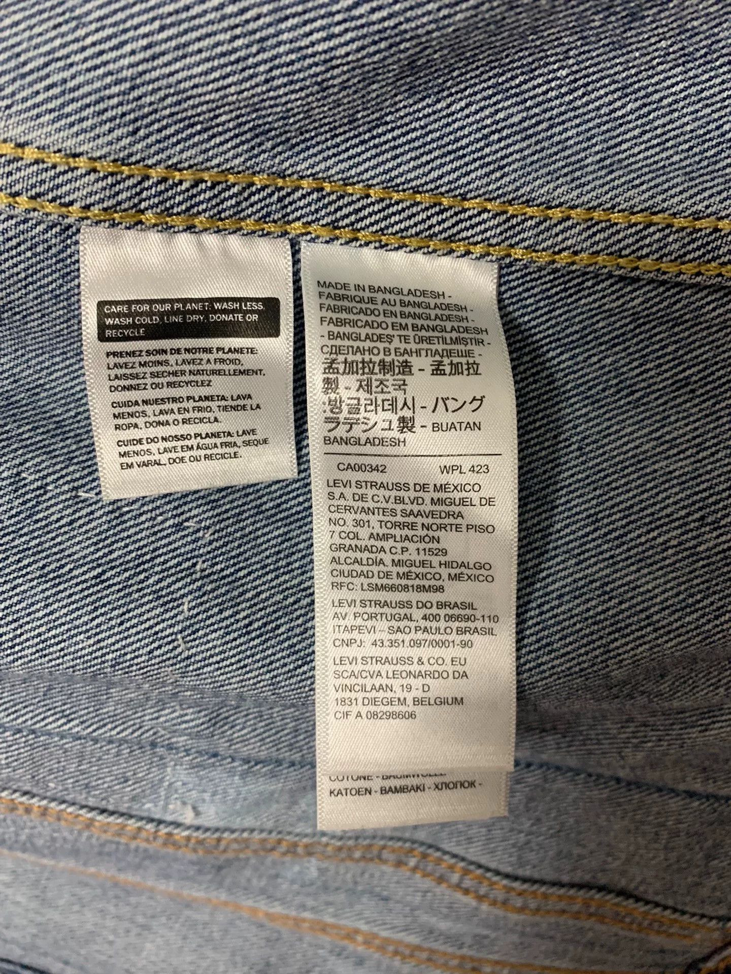 Levi's Vintage Clothing CGJoey Remake Boro Patch Denim Jacket Size US M / EU 48-50 / 2 - 6 Thumbnail
