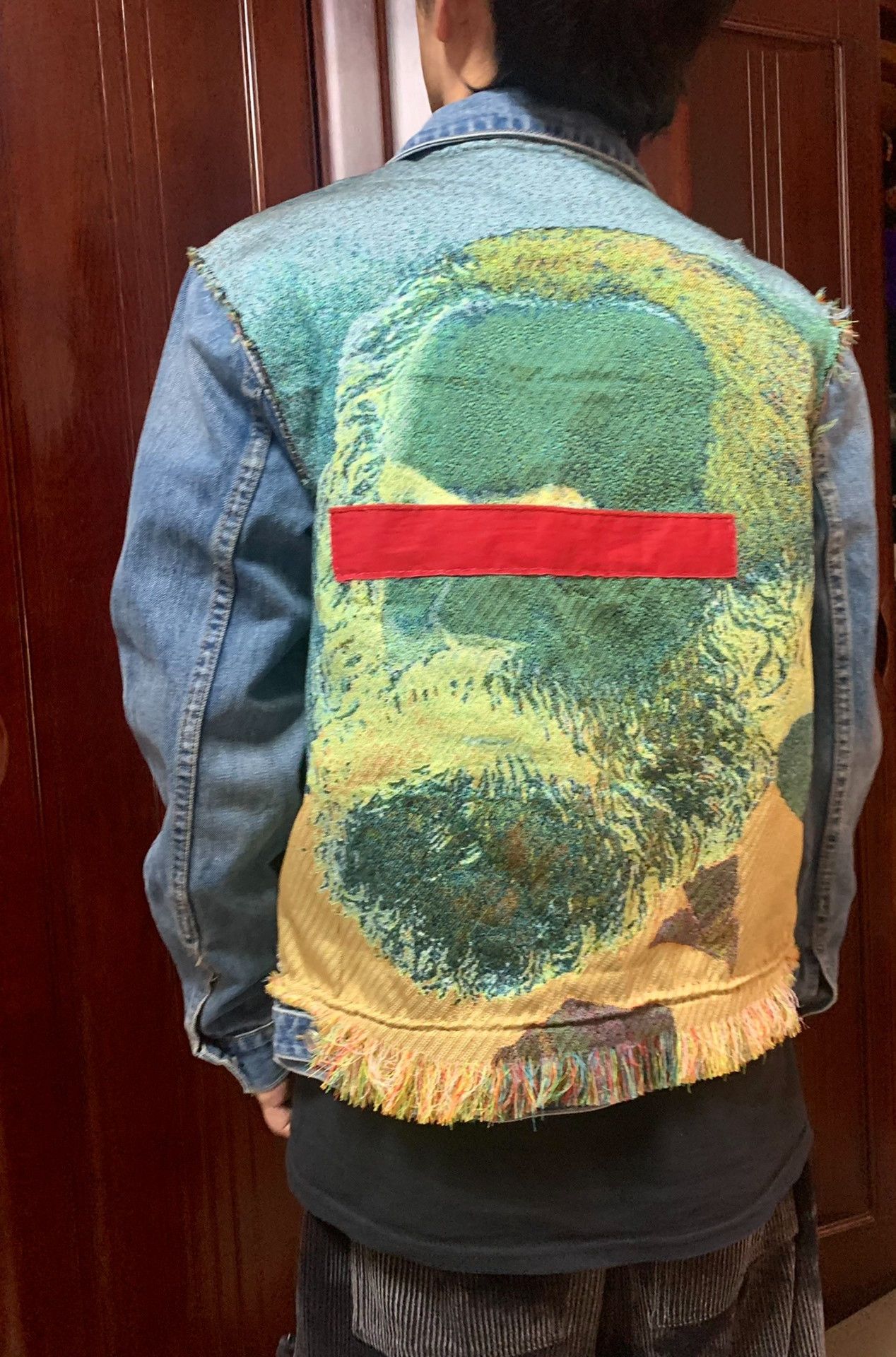 Tyler McGillivary CGJoey Hand-Painted Graffiti Denim Jacket Size US M / EU 48-50 / 2 - 4 Thumbnail