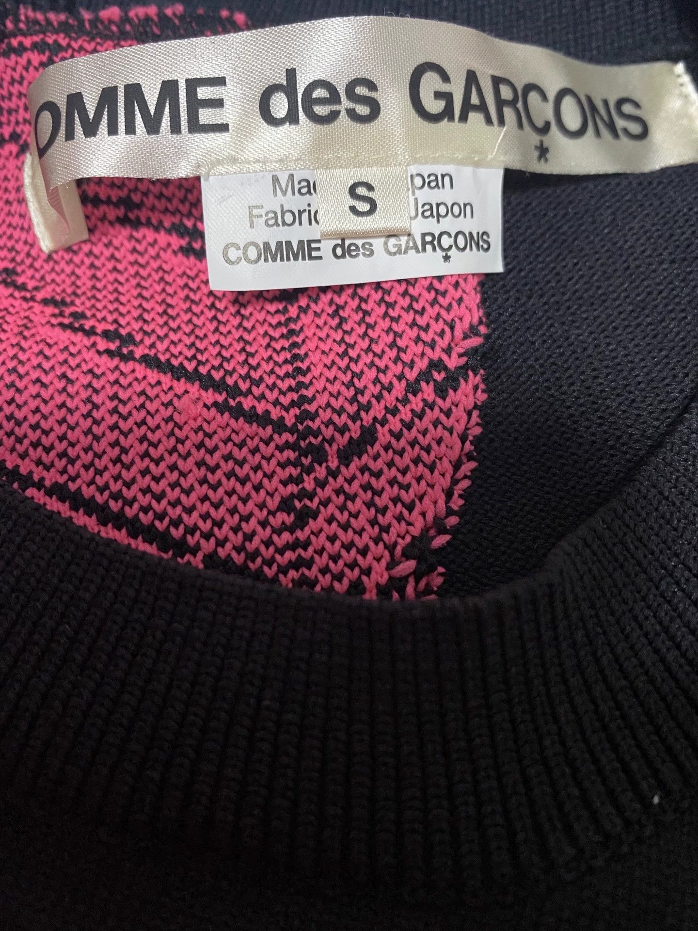 Comme des Garcons CDG Leaf Pattern Knit Vest Size M / US 6-8 / IT 42-44 - 4 Thumbnail