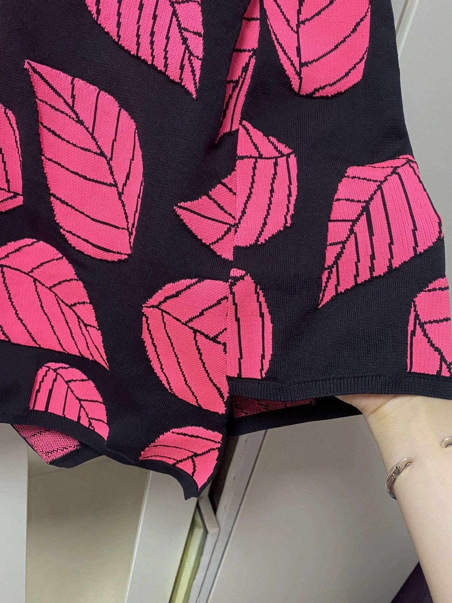 Comme des Garcons CDG Leaf Pattern Knit Vest Size M / US 6-8 / IT 42-44 - 3 Thumbnail