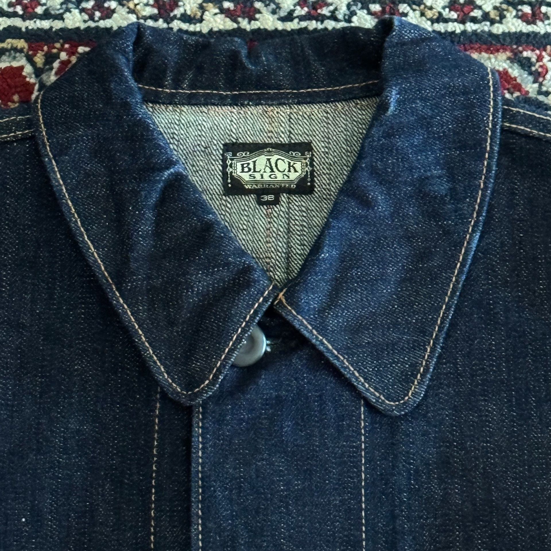 BLACK SIGN Black Sign Denim Jacket Size US M / EU 48-50 / 2 - 3 Thumbnail